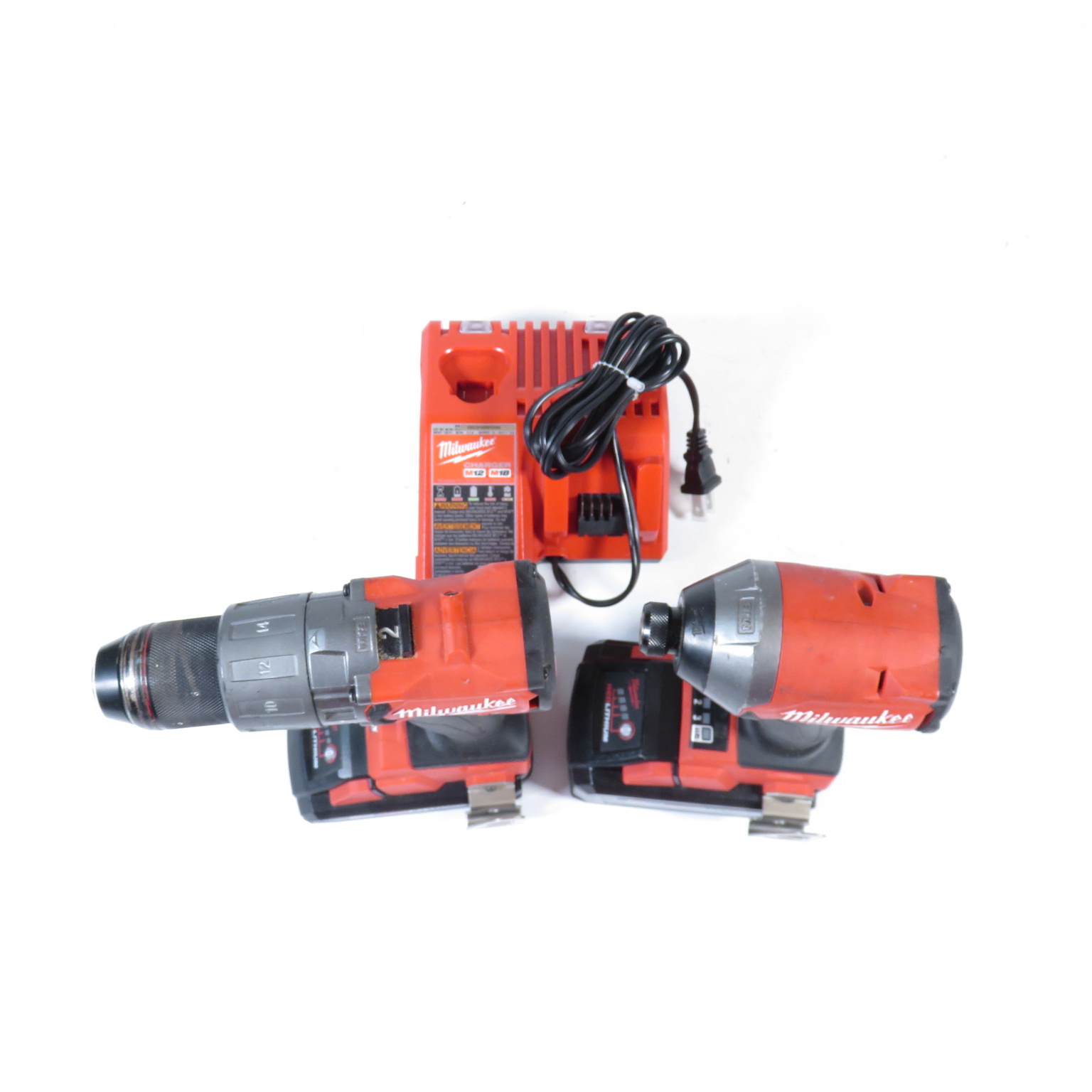 Milwaukee 299722 18V Brushless Cordless Hammer Drill and Impact Driver