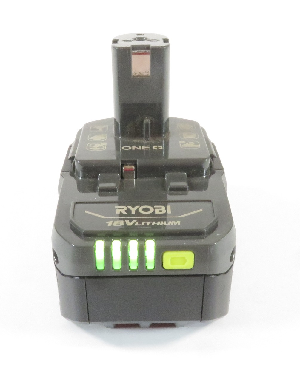 Ryobi PBP005 ONE+ 18-Volt 4.0 Ah Lithium-Ion Compact Lightweight ...