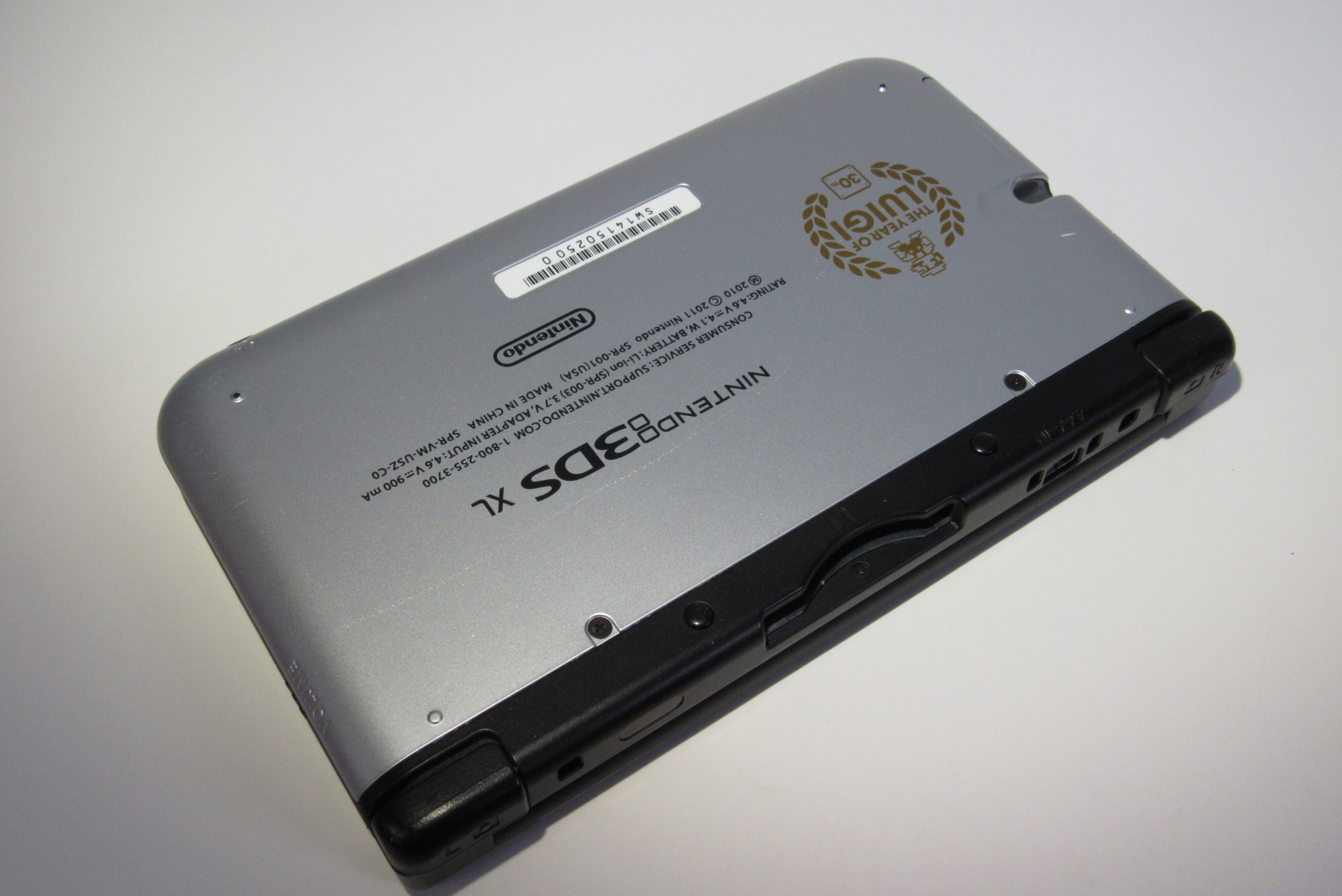 Nintendo 3DS XL SPR-001 Year of Luigi 30th Anniversary