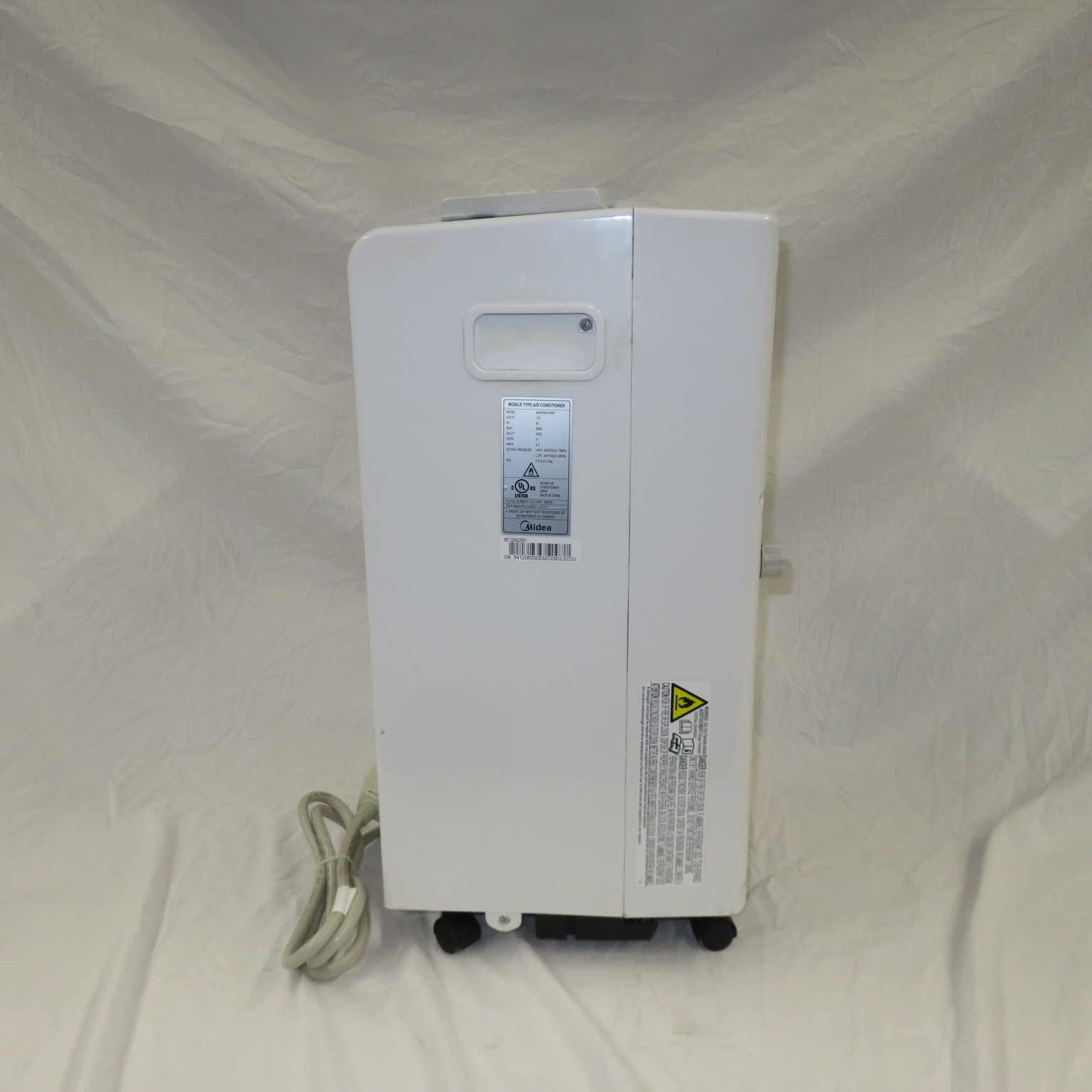 Midea MAP05R1WWT 5,000 BTU (8,000 BTU ASHRAE) 115V Portable Air Conditioner