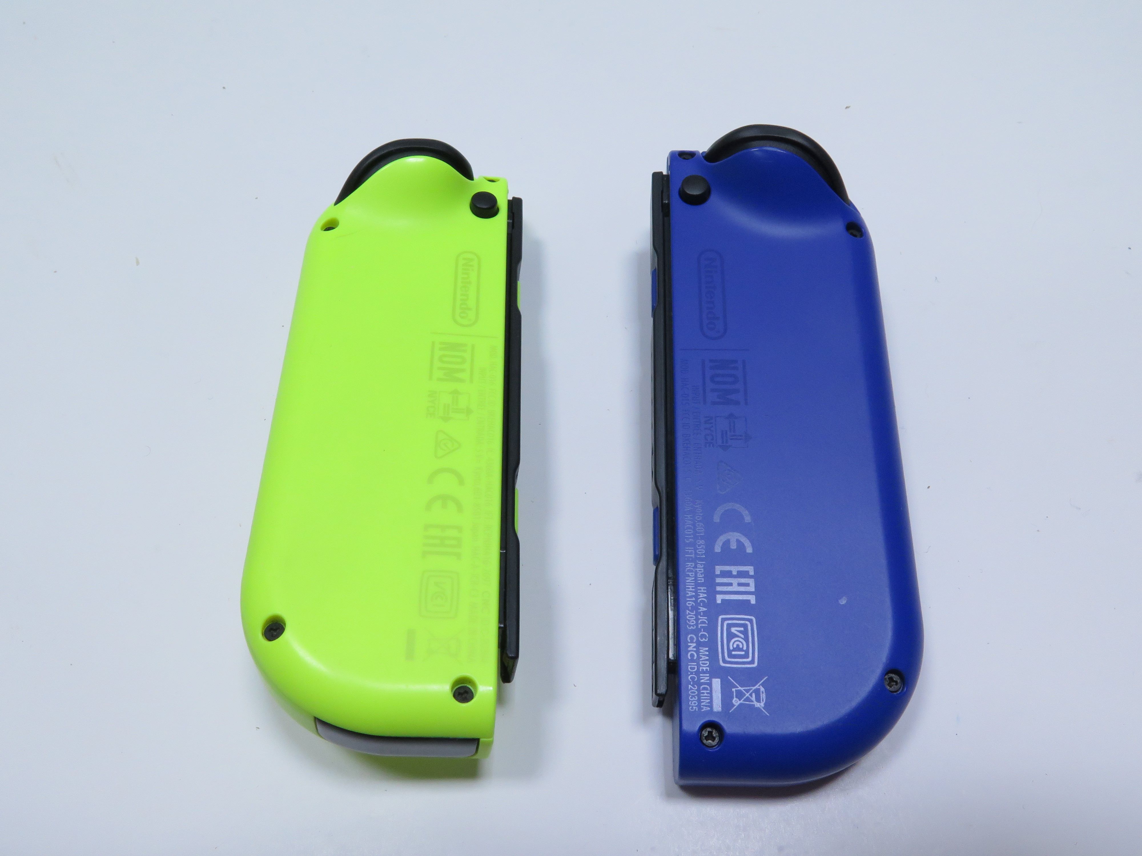 Nintendo Switch Joycon Wireless Video Game Controllers - Blue and