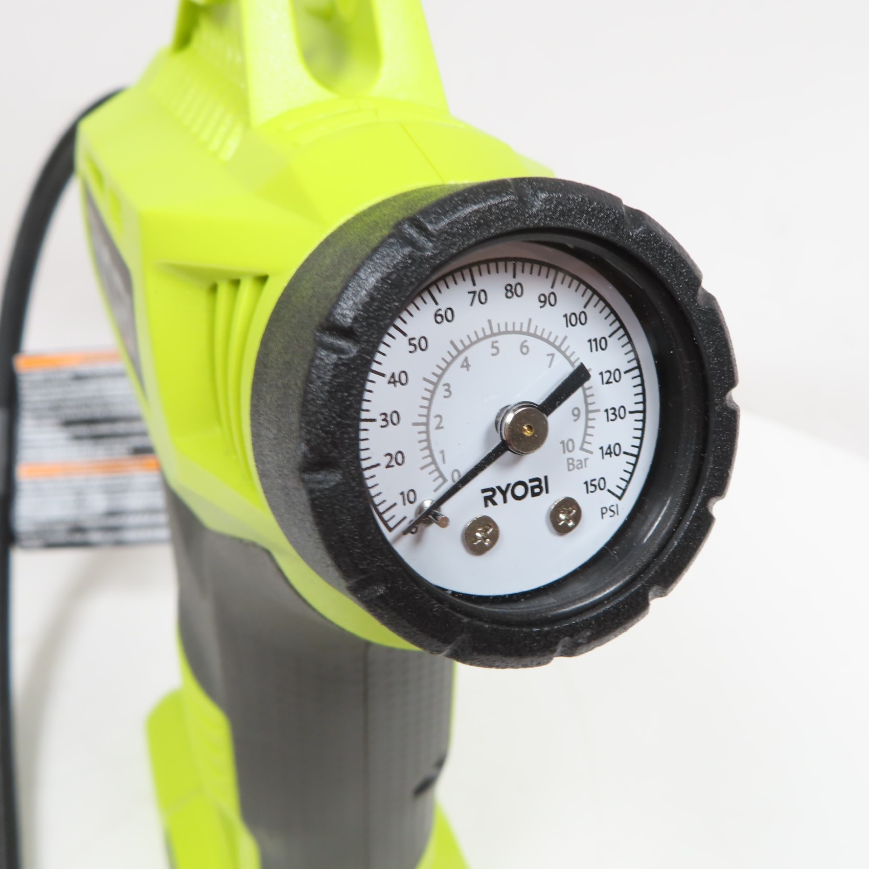 High Pressure Inflator Ryobi 18 Volt Inflator P737d Review Ryobi
