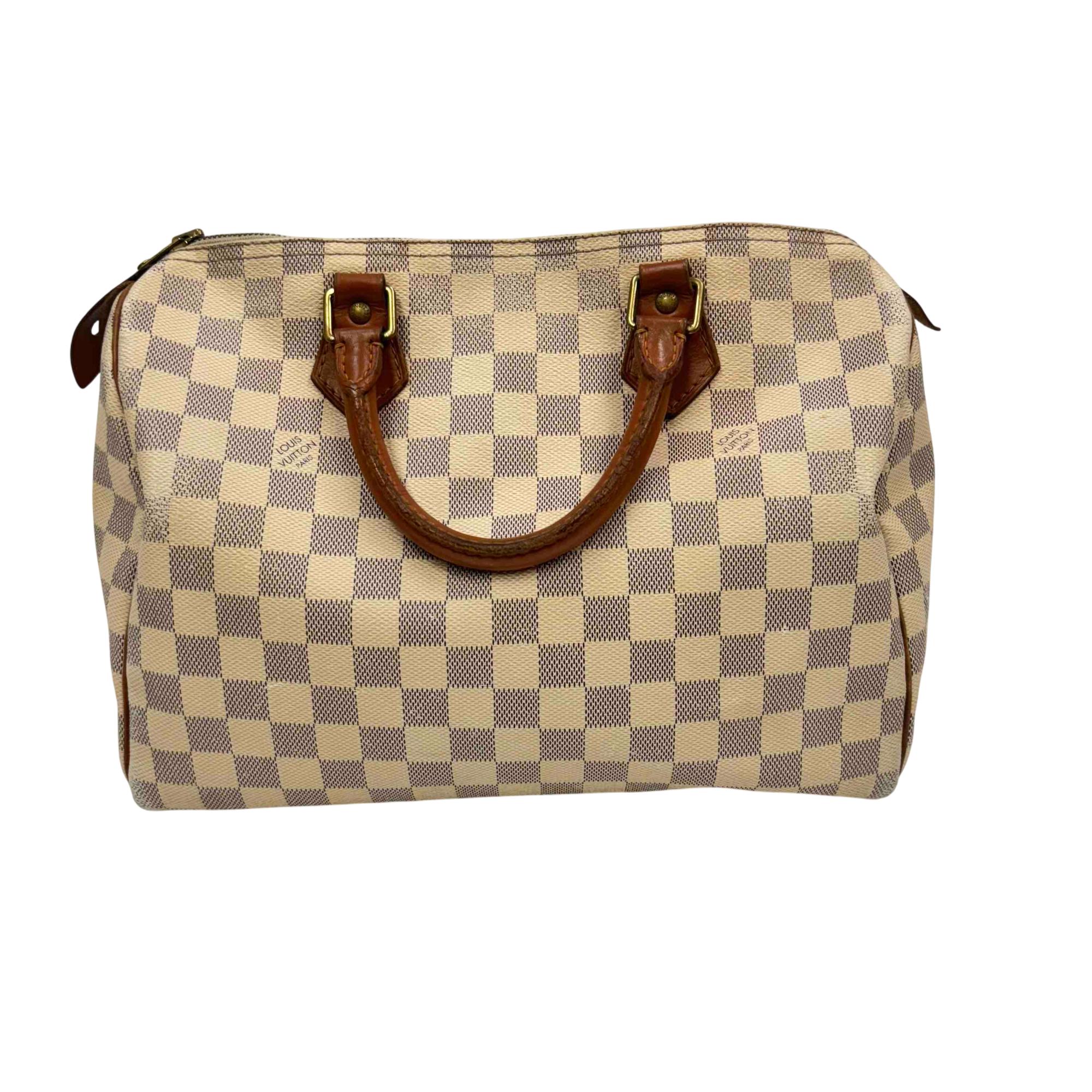バッグ LOUIS VUITTON SPEEDY 30 DAMIER Louis Vuitton Damier Ebene Speedy Bandouliere 30 – Modaselle