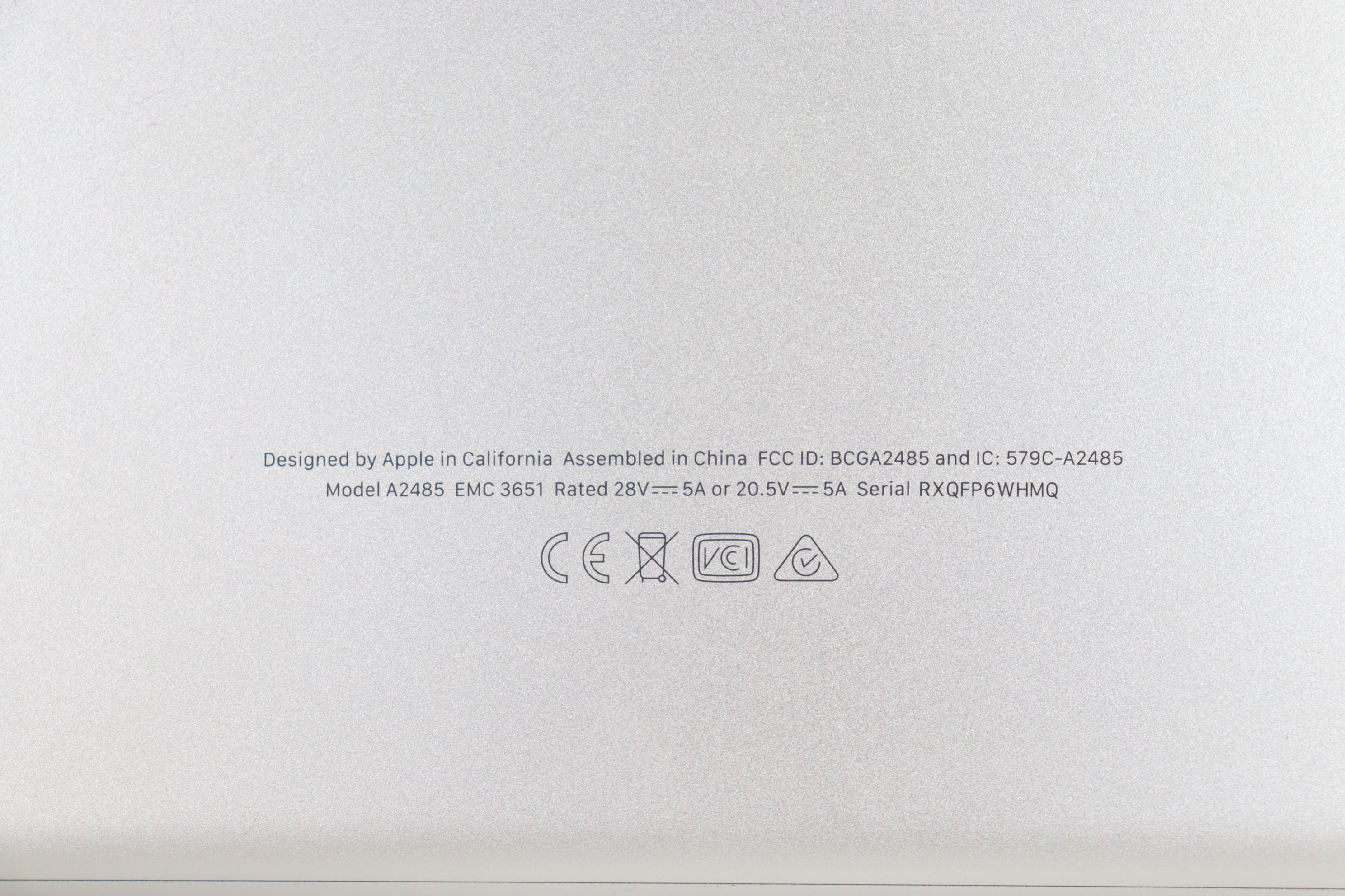 Apple MacBook Pro 2021 MK1E3LL/A Apple M1 Pro 3.2GHZ 16GB RAM