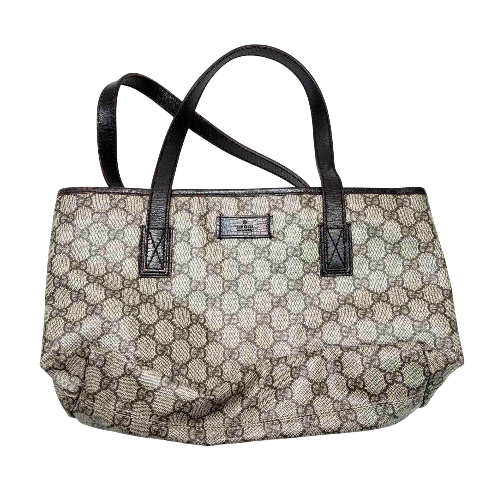 Versatile item 】GUCCI GGスプリーム トートバッグ