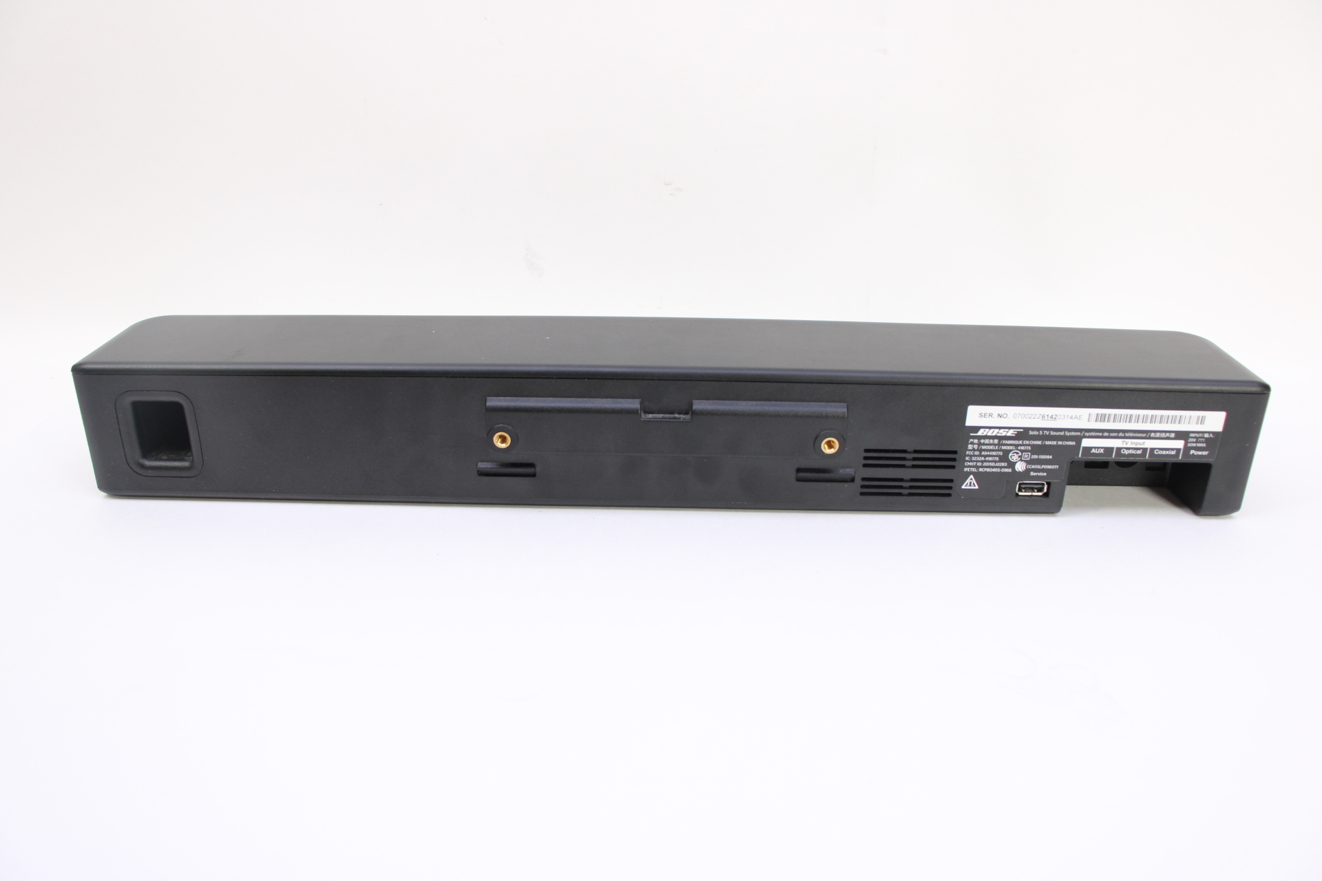 Bose Model 418775 Bose Solo TV Speaker Soundbar Model 418775
