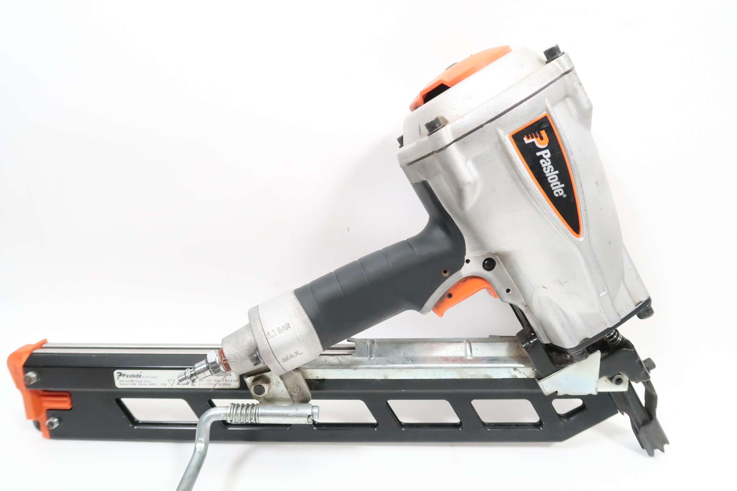 Paslode F350s Pneumatic 31/2 in. 30Degree ClippedHead Framing Nailer