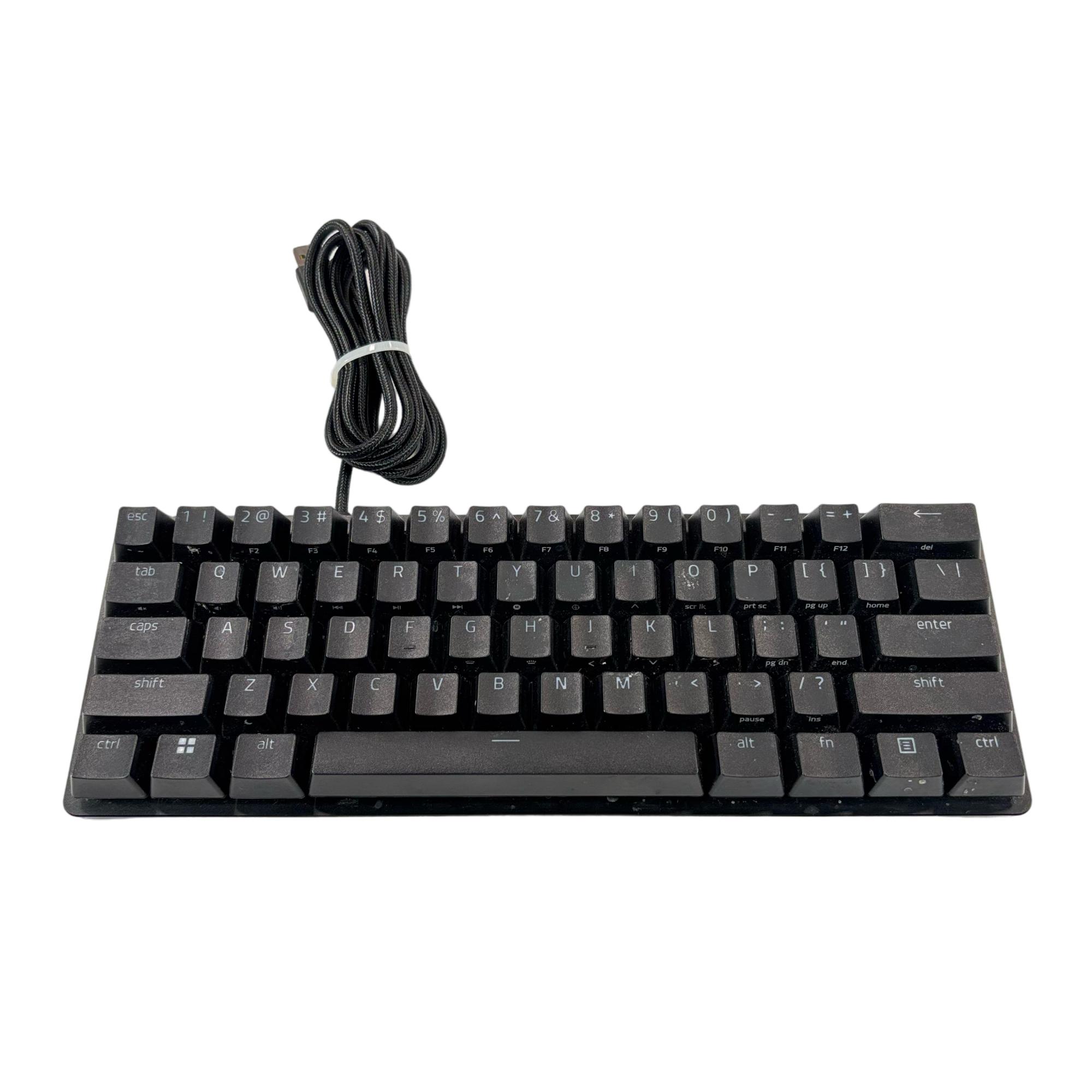 Razer Huntsman Mini Keyboard 60% White deals Optical Clicky Switches