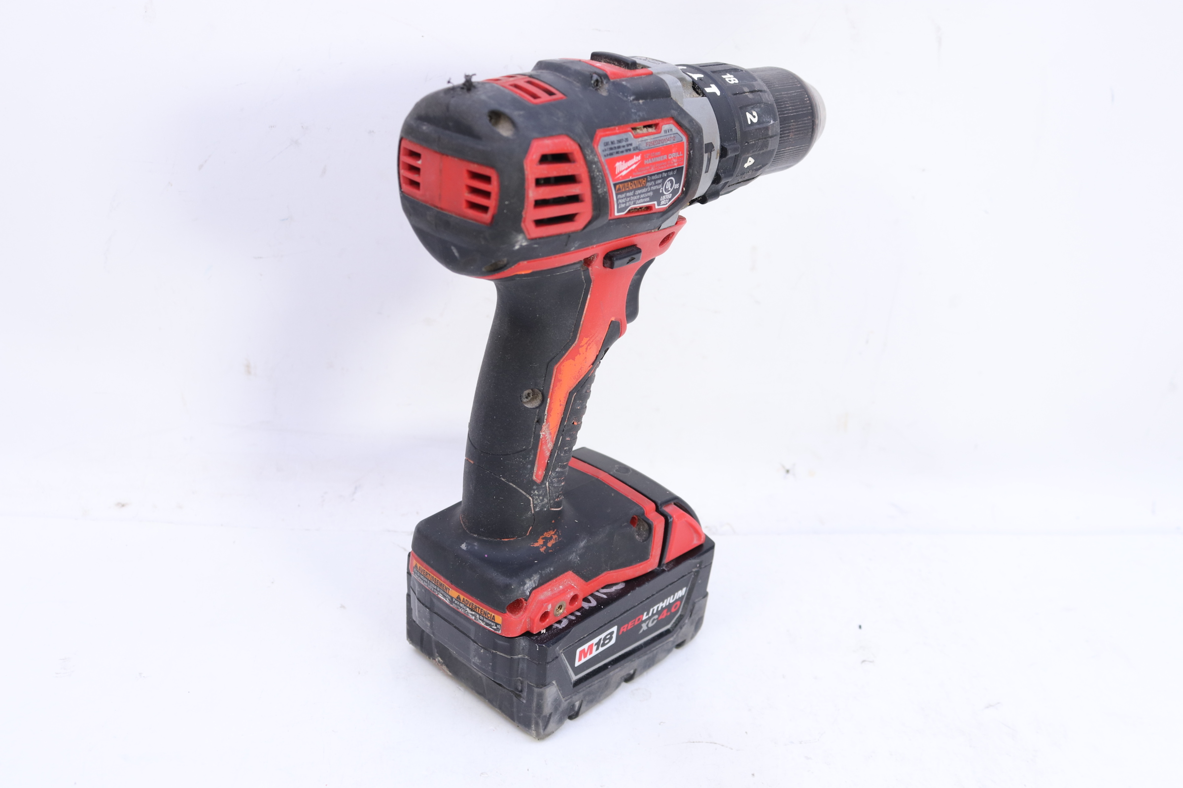 Milwaukee 260720 M18 18V LithiumIon Cordless 1/2" Hammer Drill