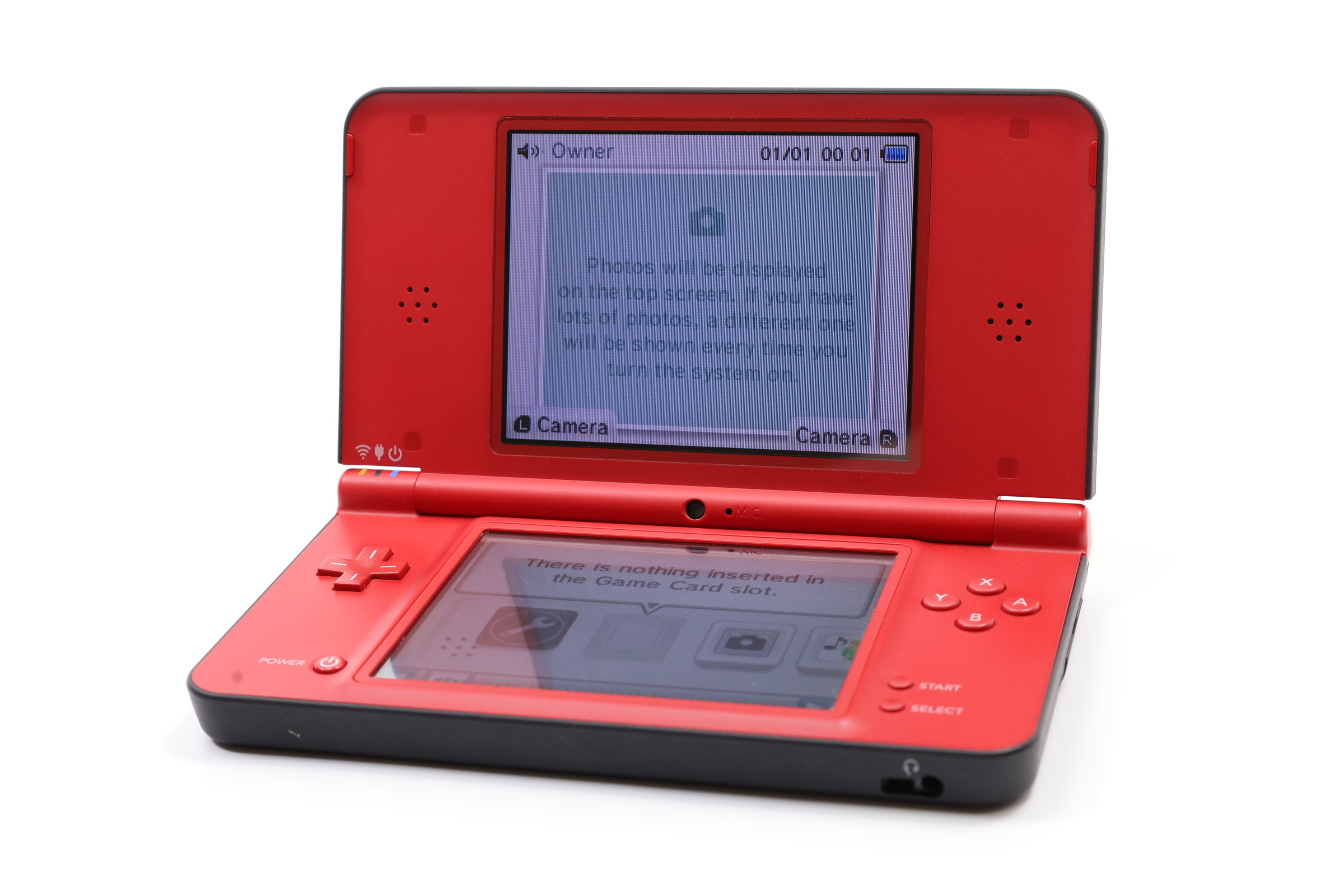 Nintendo DSi XL UTL-001 Handheld Game System - Super Mario