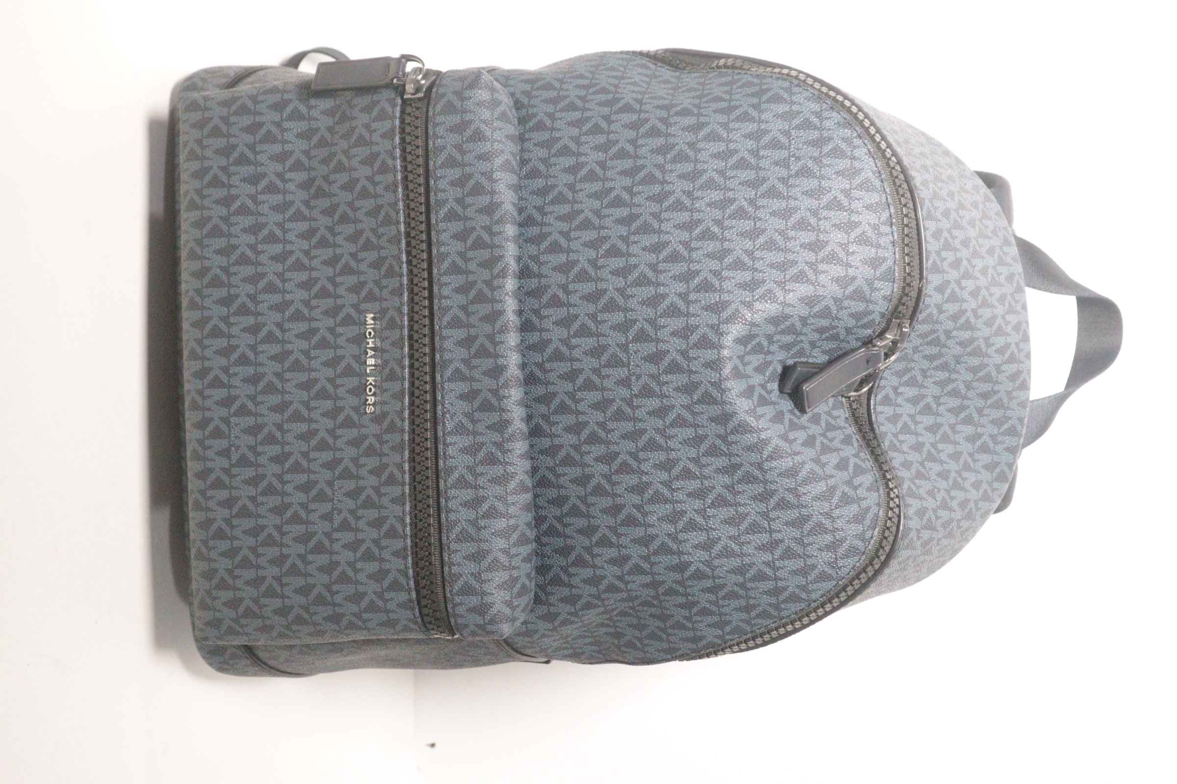Michael Kors Charcoal Gray Backpack MICHAEL MICHAEL KORS - Rhea leather backpack grey - The Corner main image 2