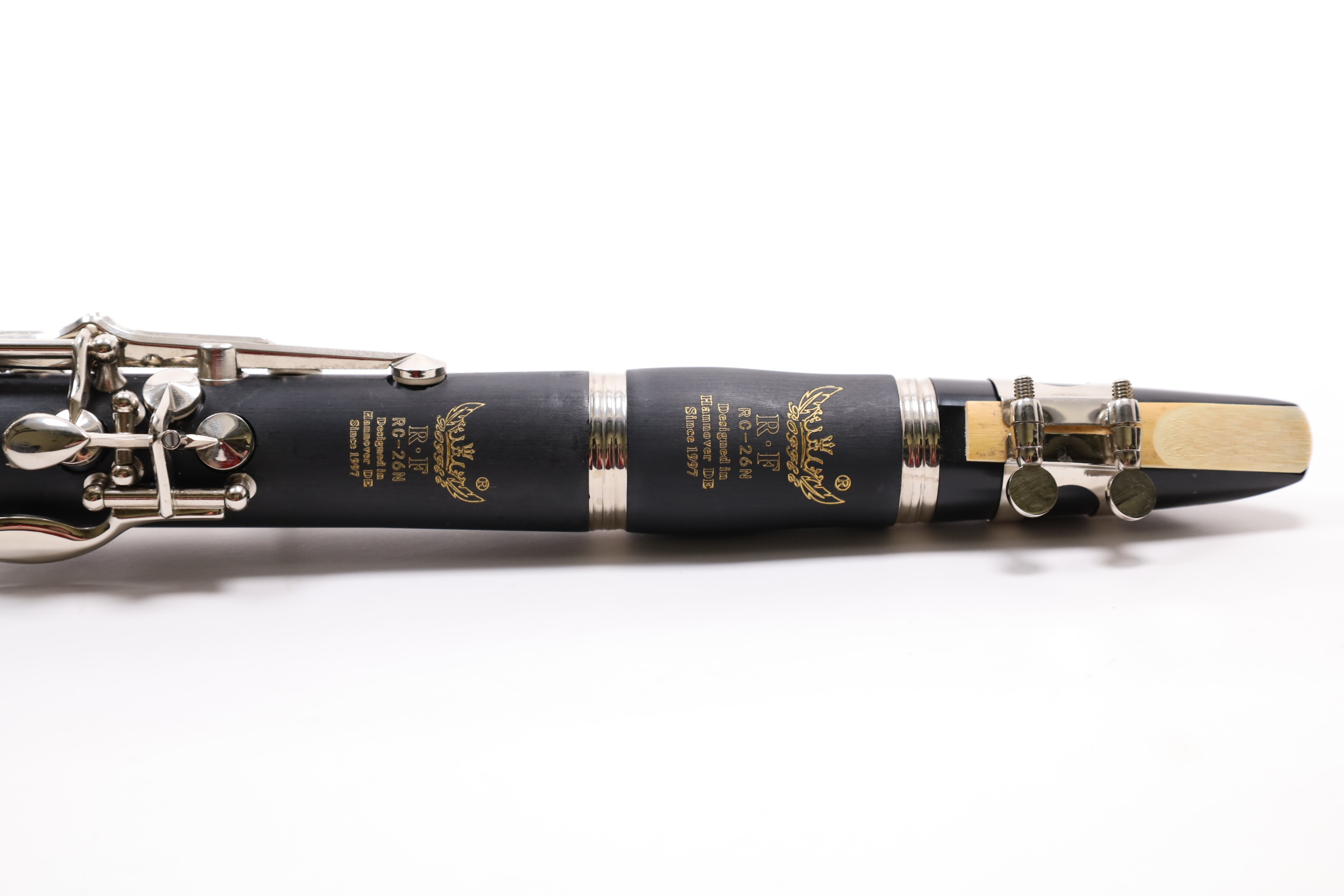 ROFFEE RC-26N Student/Beginner French Keys B-Flat Clarinet - Black