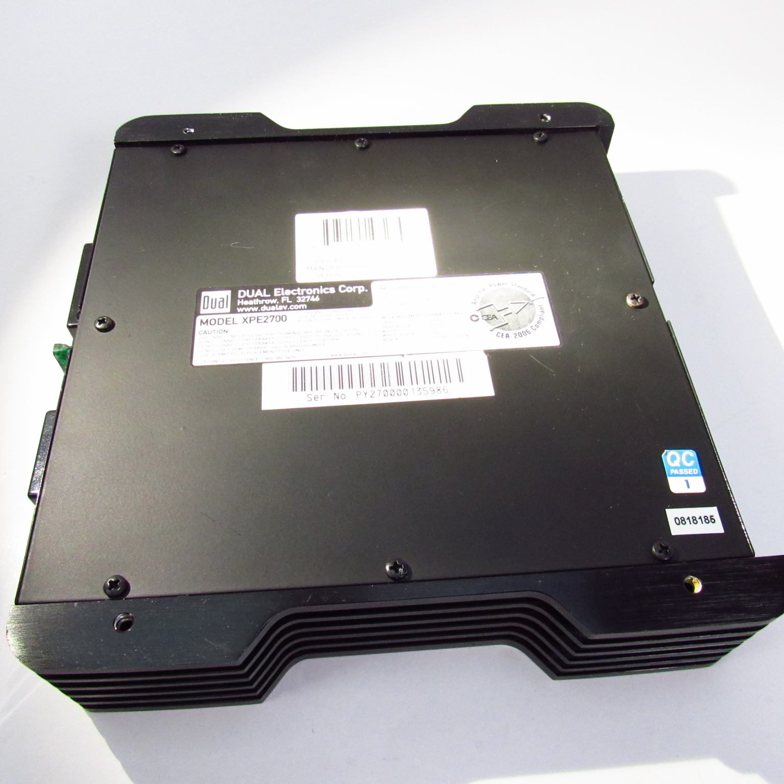 Dual XPE2700 Car Audio 400W 2Channel Amplifier