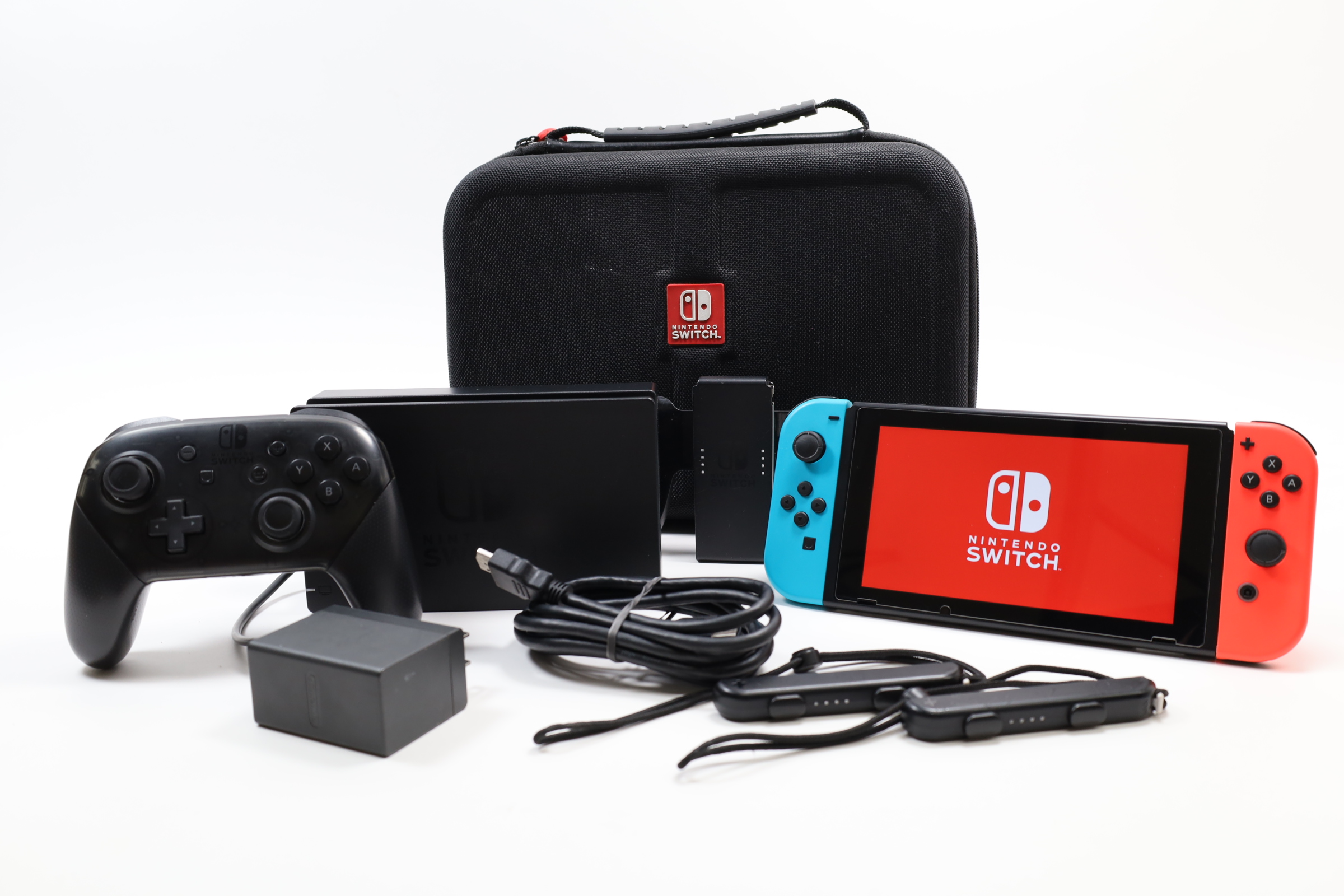 Nintendo Switch HAC-001(-01) 32GB + 128GB Video Game System - Blue