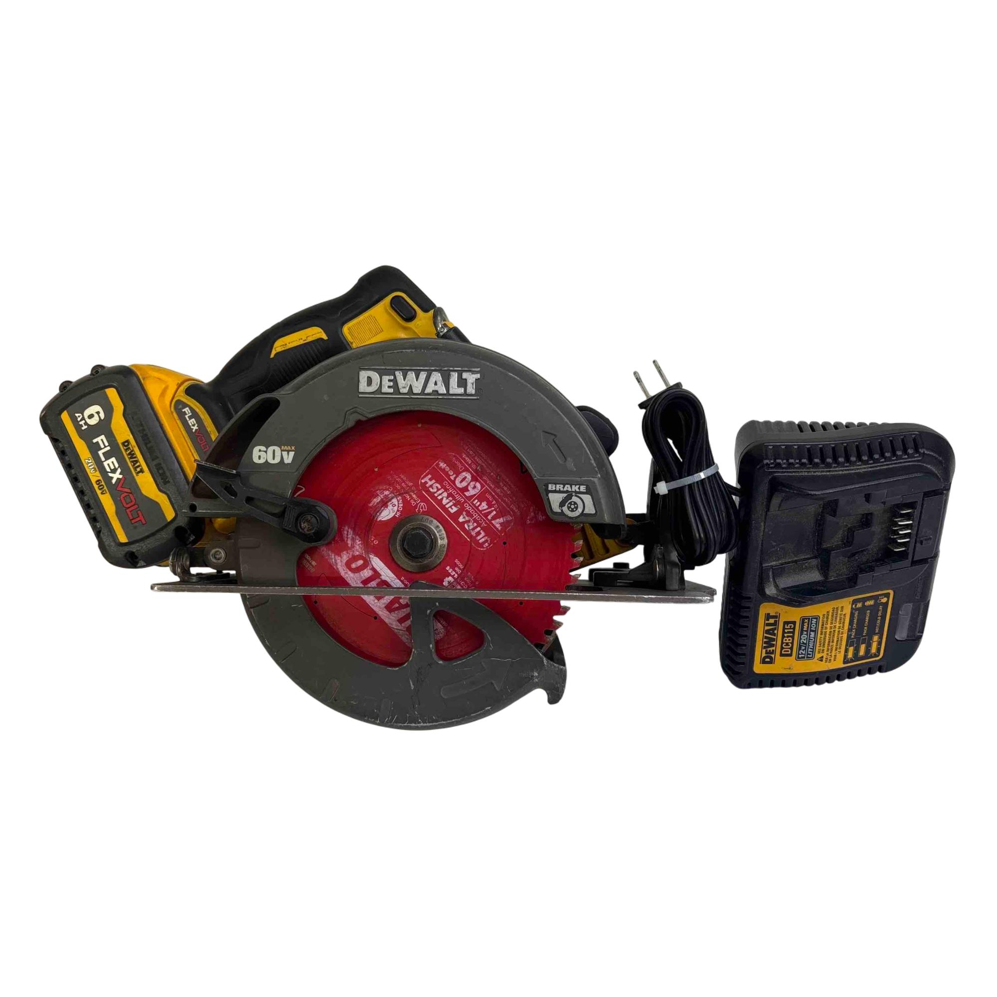 FLEXVOLT 60-Volt Lithium-Ion 9 in. Construction Saw