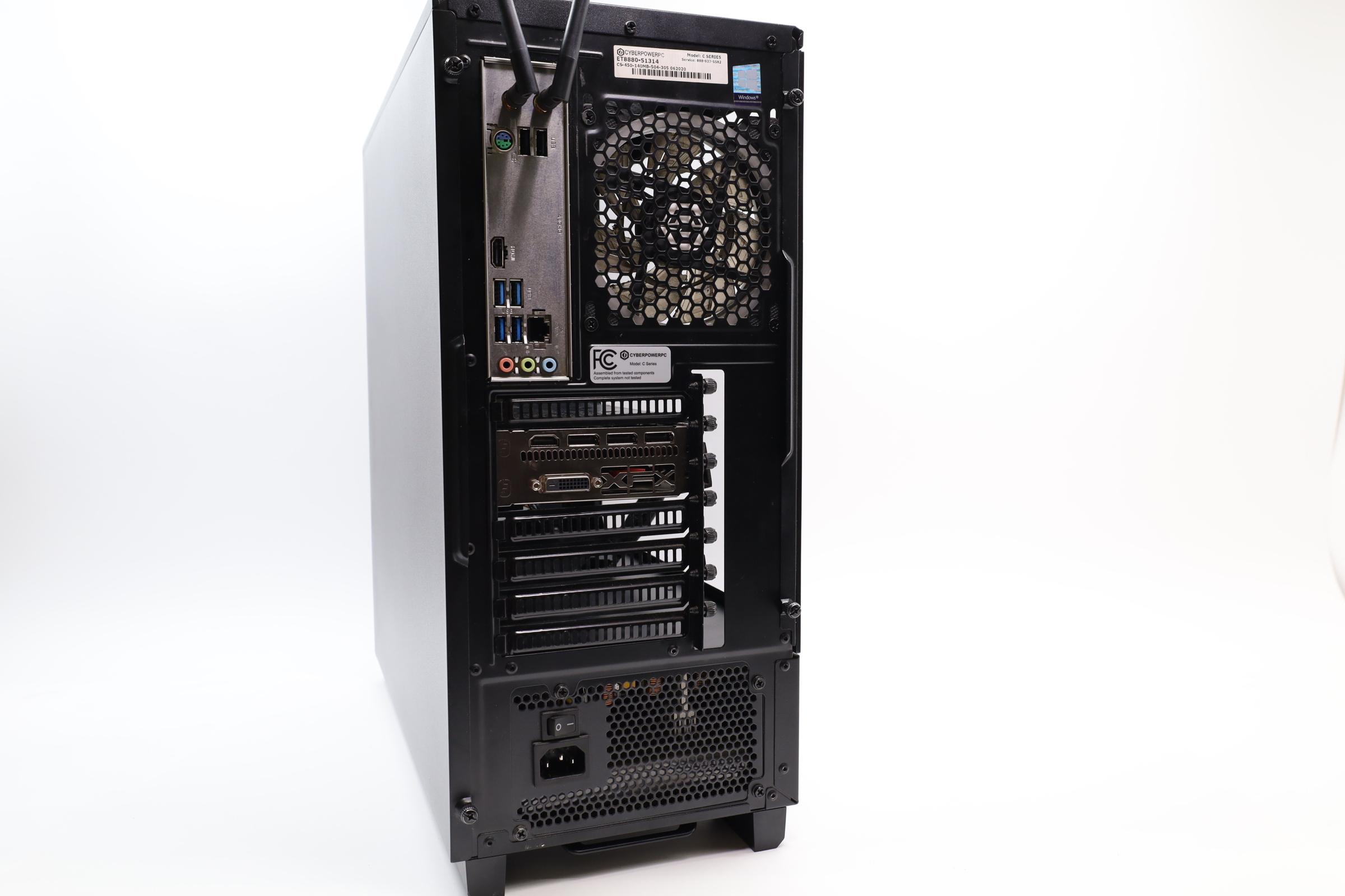 CyberPowerPC C Series AMD Ryzen 3 2300X 3.5GHz RX 570 8GB CyberPowerPC C Series AMD Ryzen 3 2300X 3.5GHz RX 570 8GB
