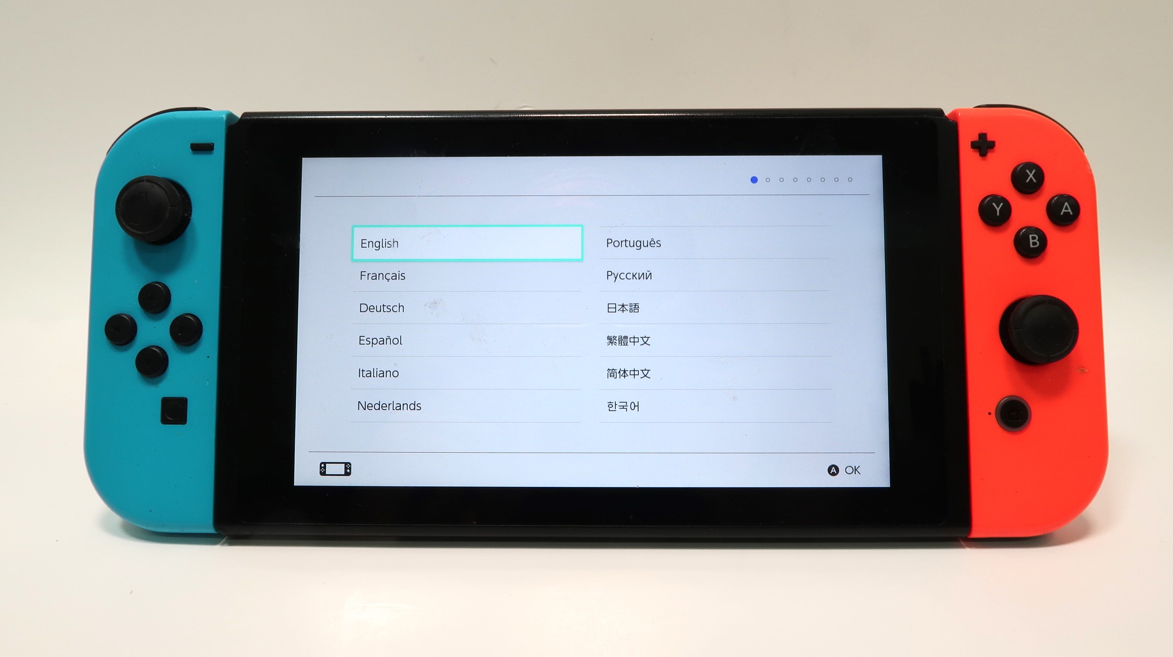 美品 Switch Nintendo Nintendo Switch HAC-001 32GB Video Game System Switch (8693)
