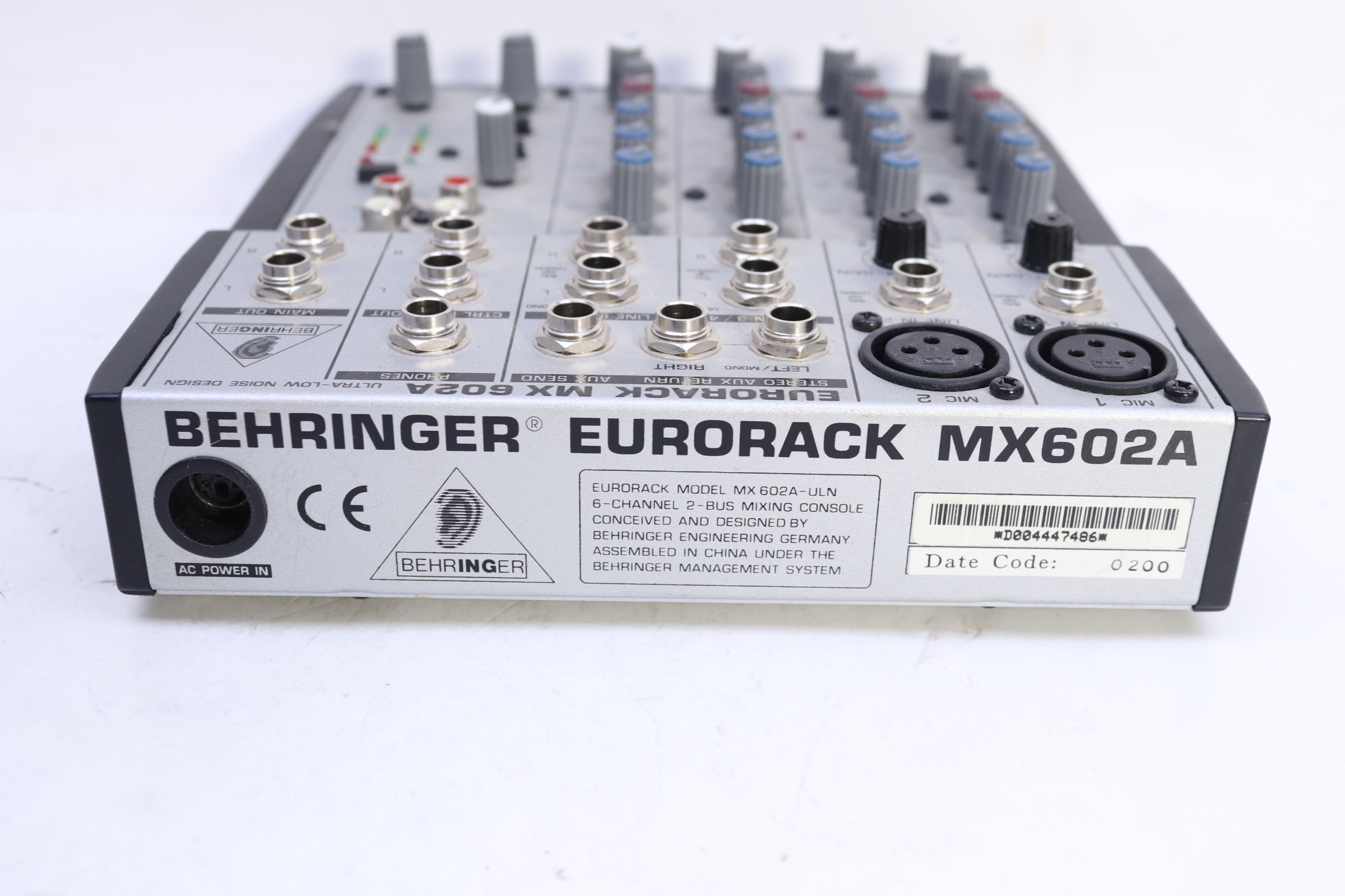 Behringer Eurorack MX602A 6 Channel Mixing Console