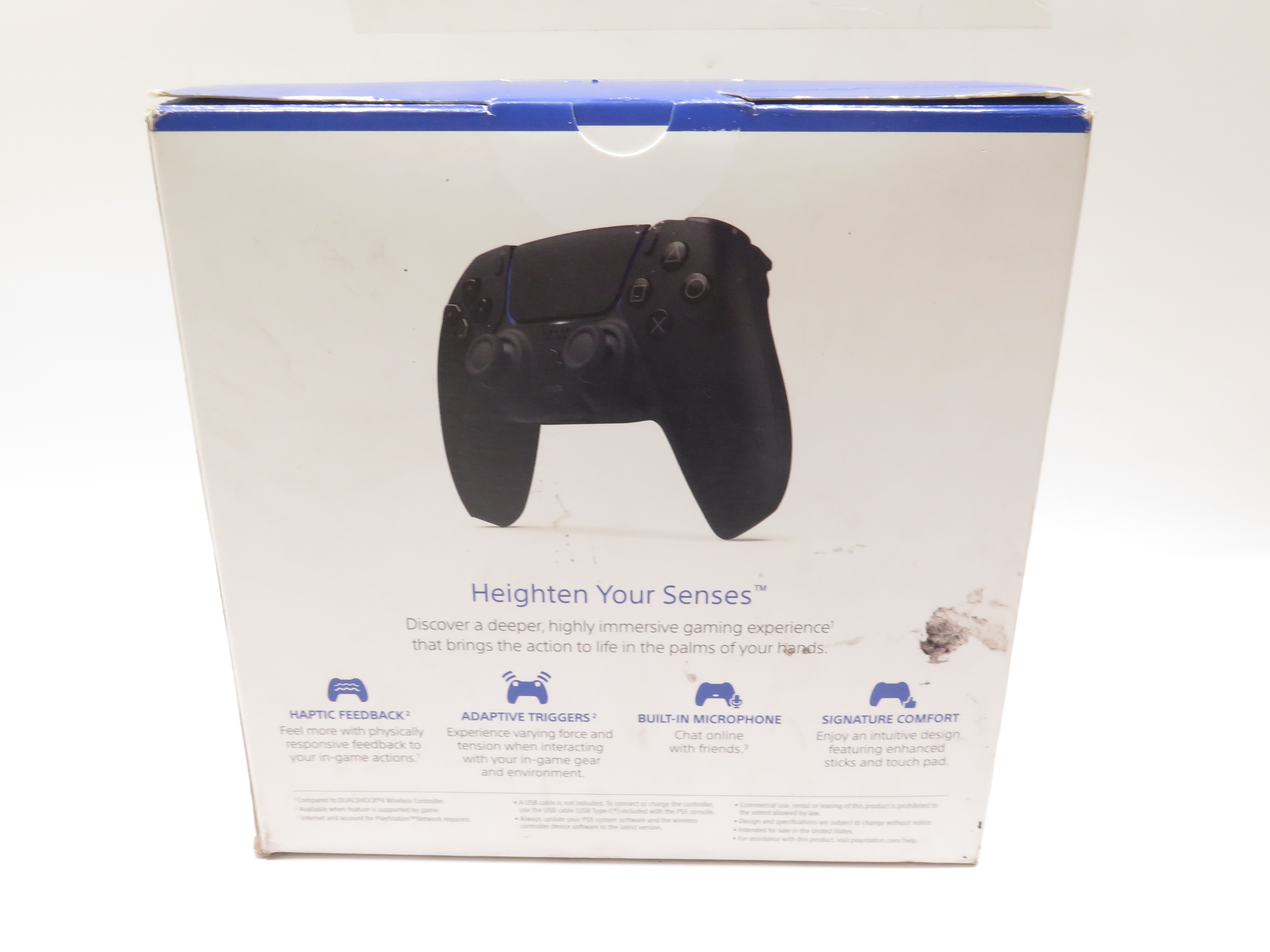 Sony CFI-ZCT1W PlayStation 5 DualSense Wireless Controller - Midnight ...