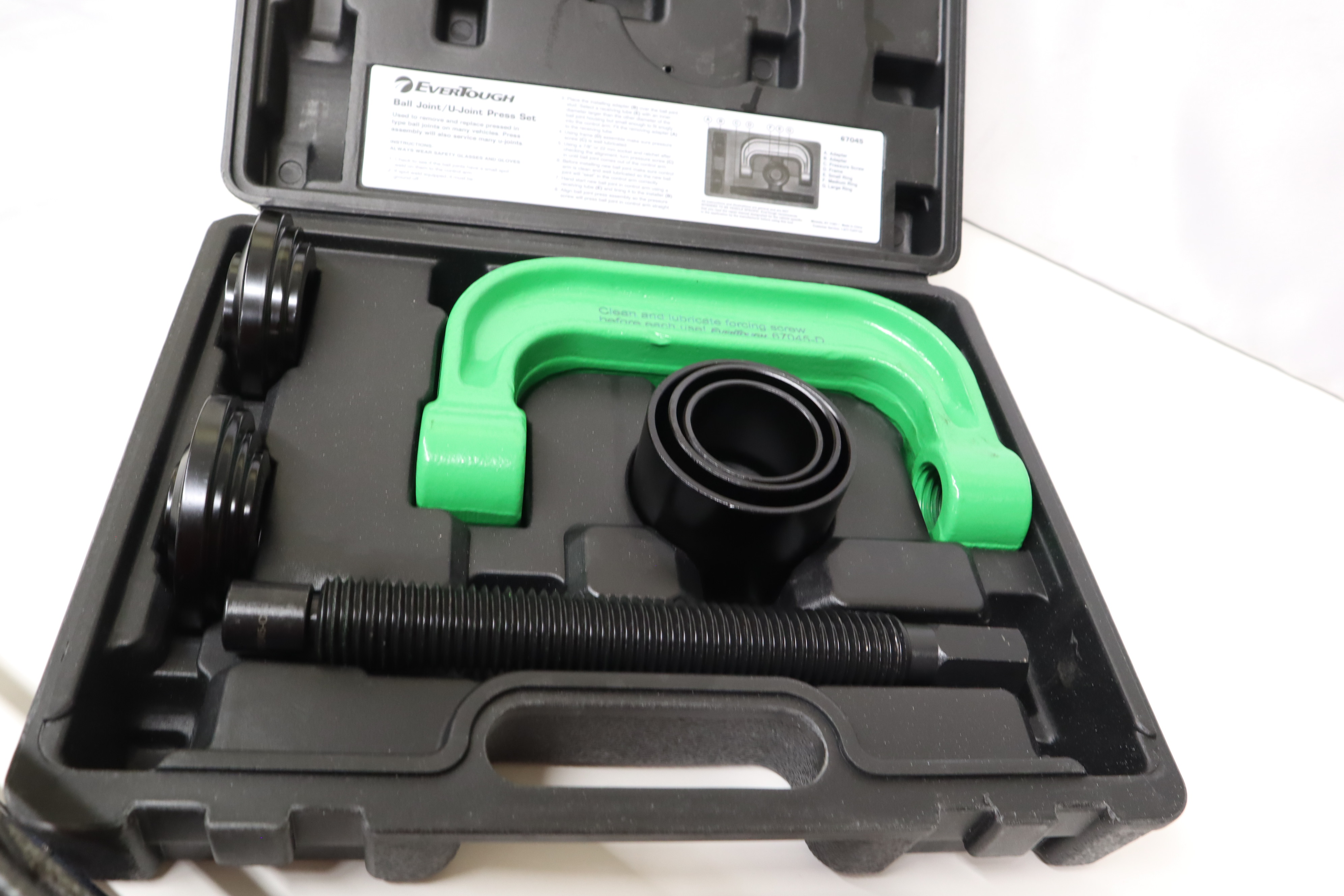 EVER TOUGH 67045 Ball Joint U Joint Press Set 9114