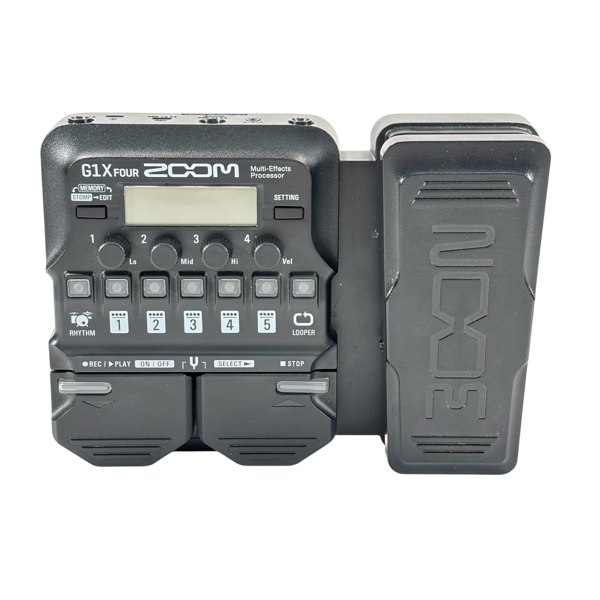 Zoom G1X FOUR Expression Pedal Guitar Multi-Effects Processor