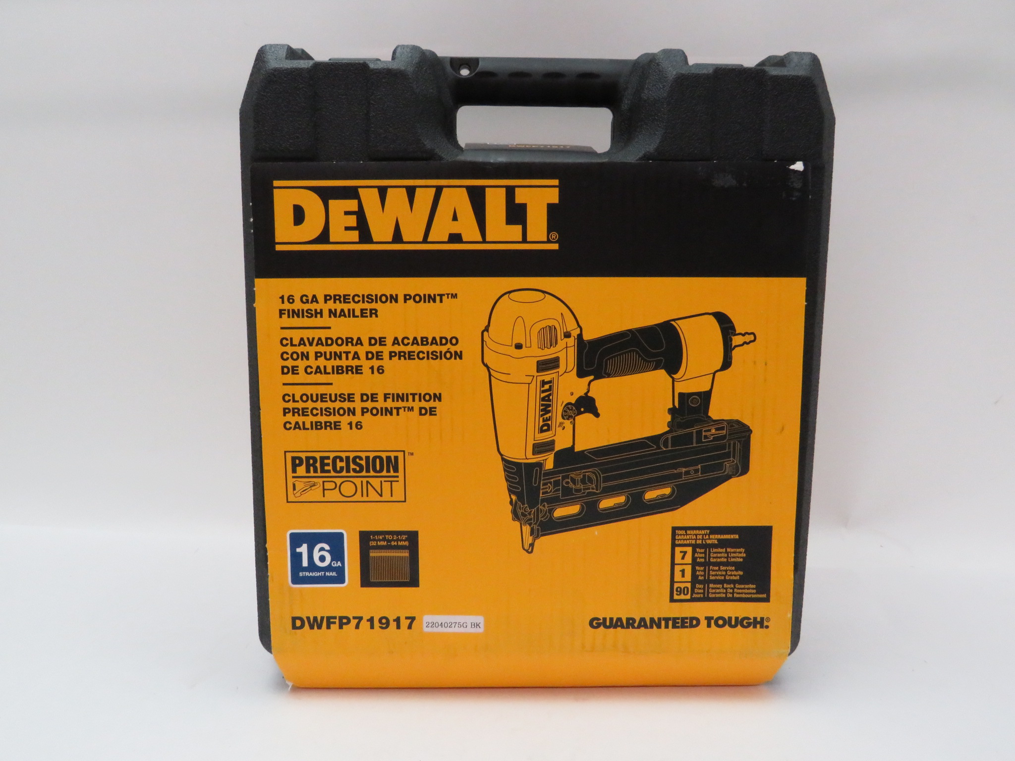 DeWalt DWFP71917 Pneumatic 16Gauge 21/2" Nail Gun