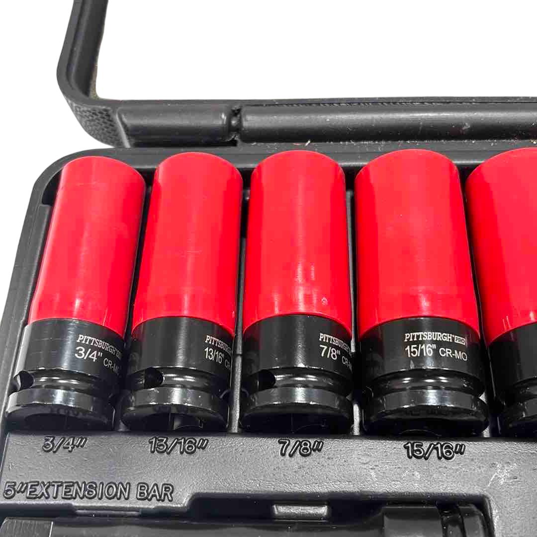 1/2 in. Drive Super High Torque Lug Nut Impact Socket Set, 11 Pc. 1/2 in. Drive Super High Torque Lug Nut Impact Socket Set, 11 Pc.
