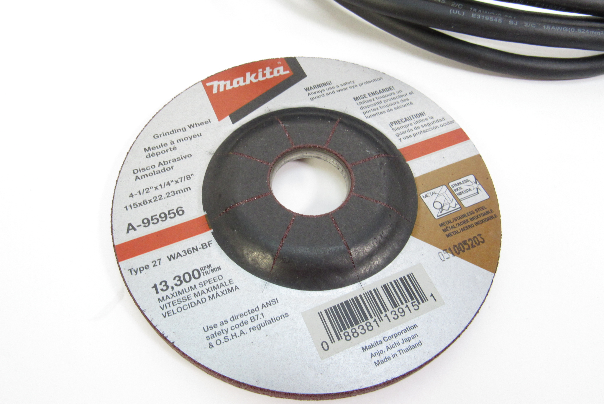 Makita GA4530 Corded 4-1/2'' Angle Grinder