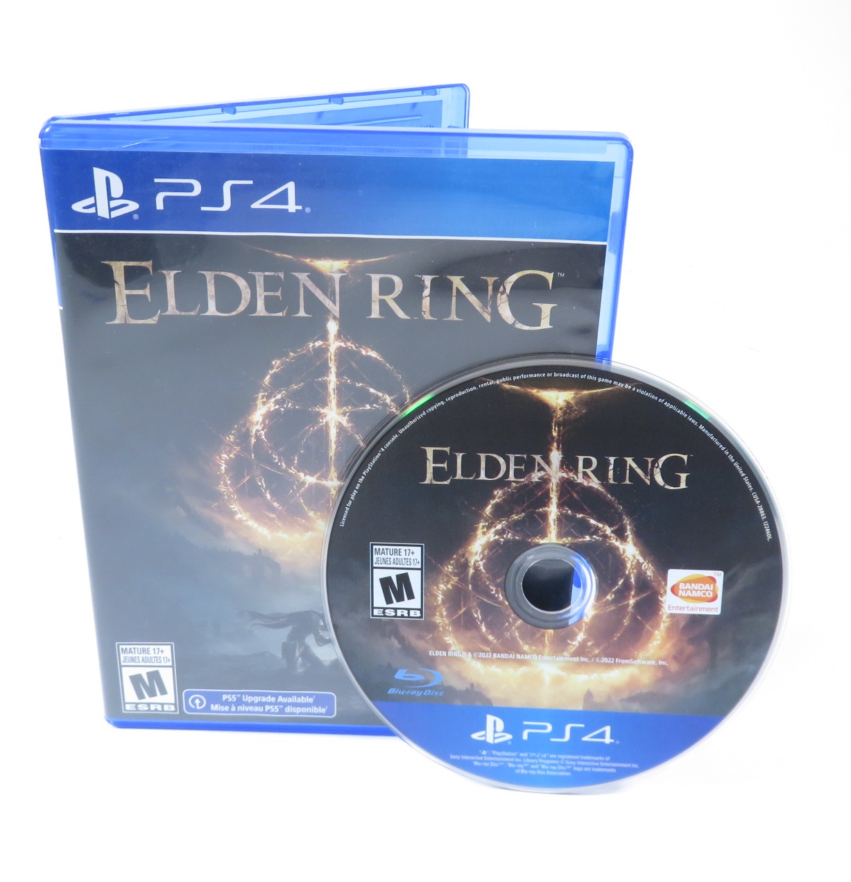Sony Playstation 5 Disc Version Console with Elden Ring and Cleaning Cloth  