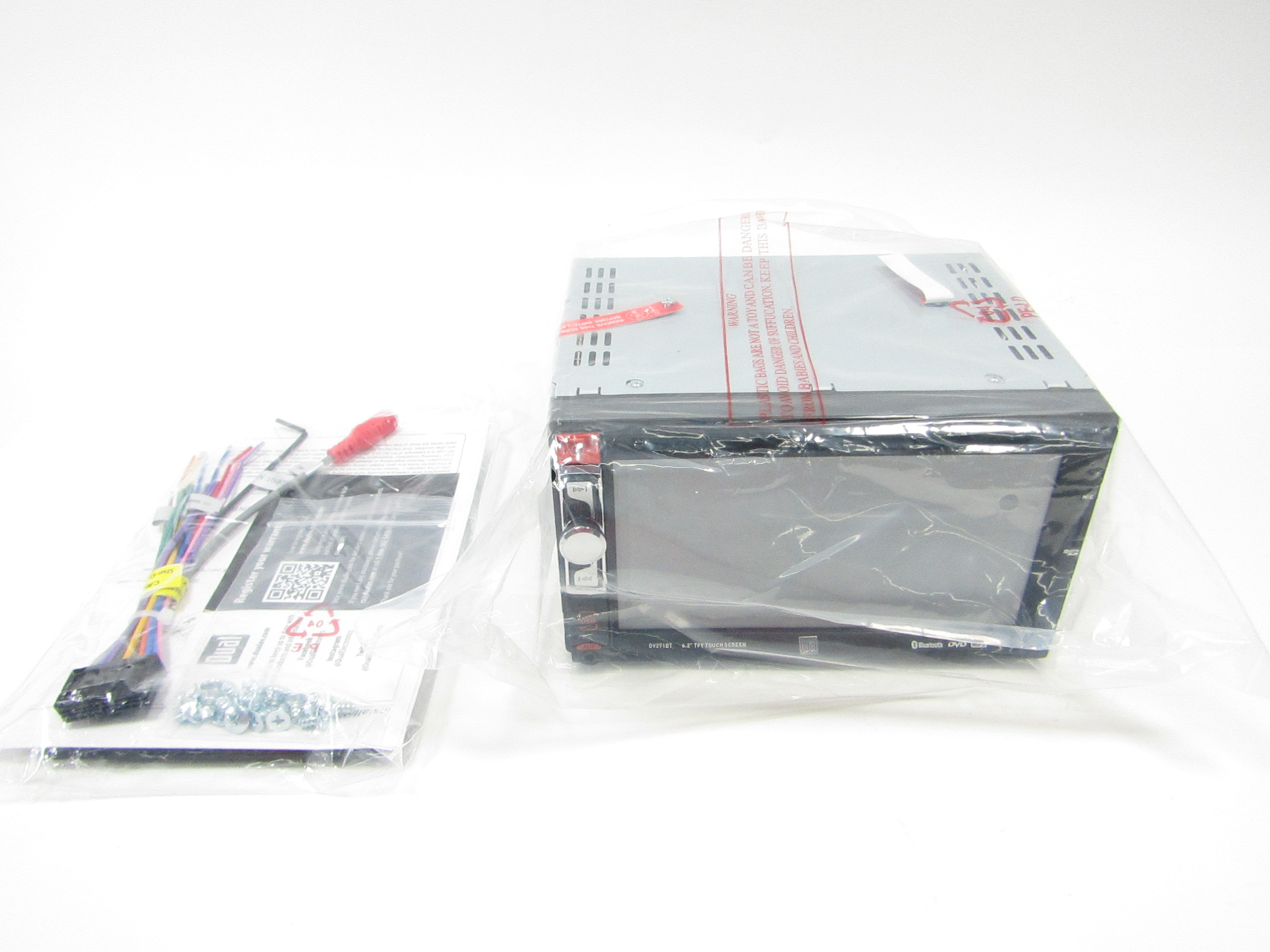 Dual DV271BT 6.2" In Dash DVD Bluetooth MP3 Touchscreen Receiver