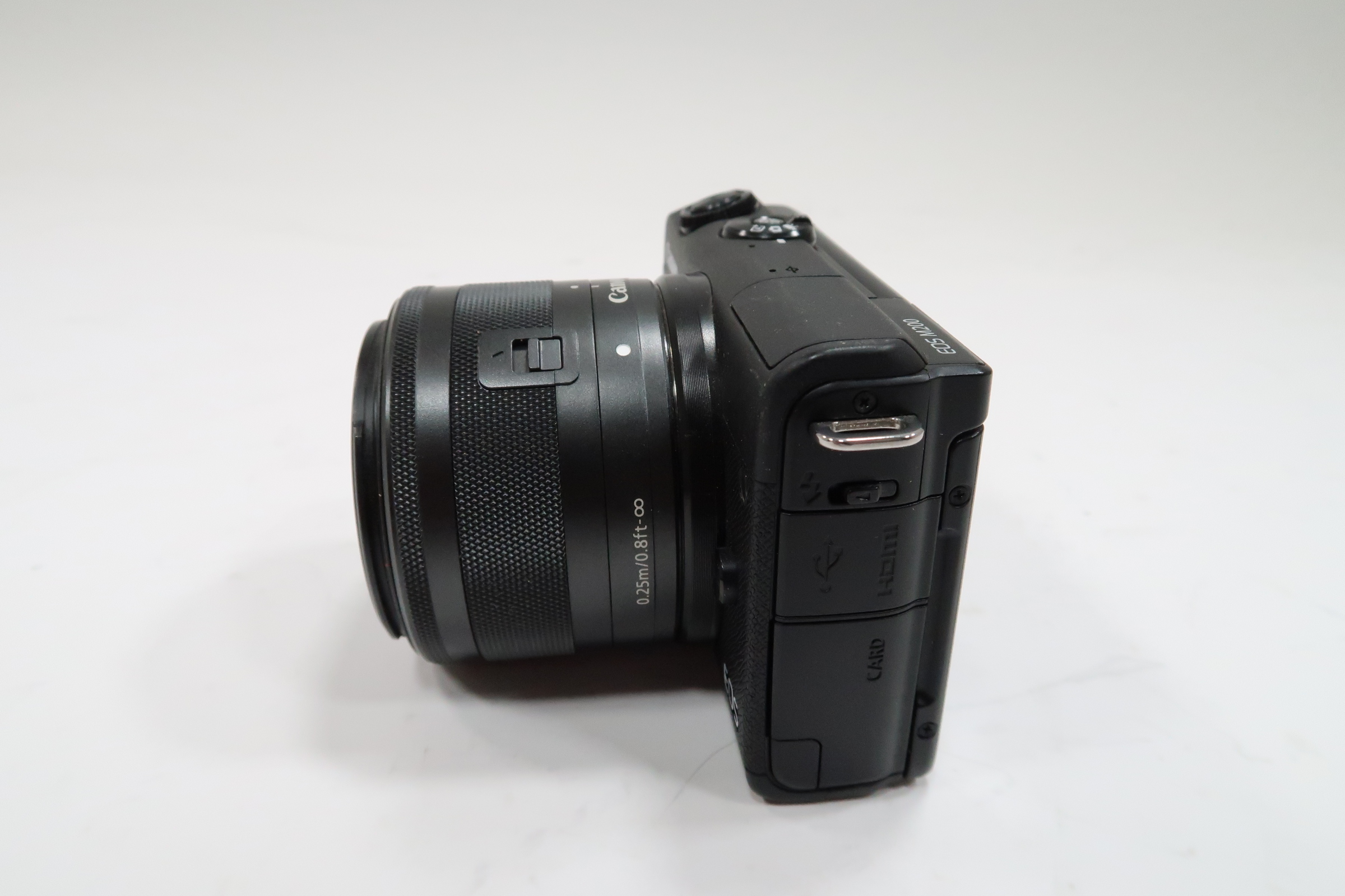 Canon M200 24.1MP Mirrorless Camera EF-M 15-45mm Lens Kit 7329