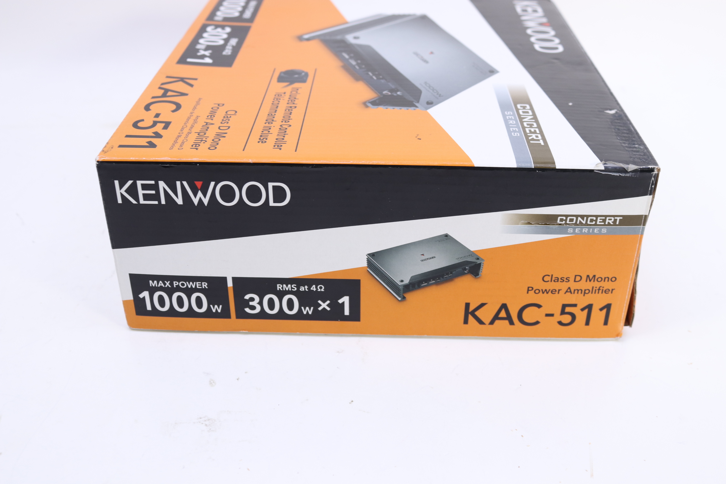 Kenwood KAC511 Class D Mono Power Car Amplifier