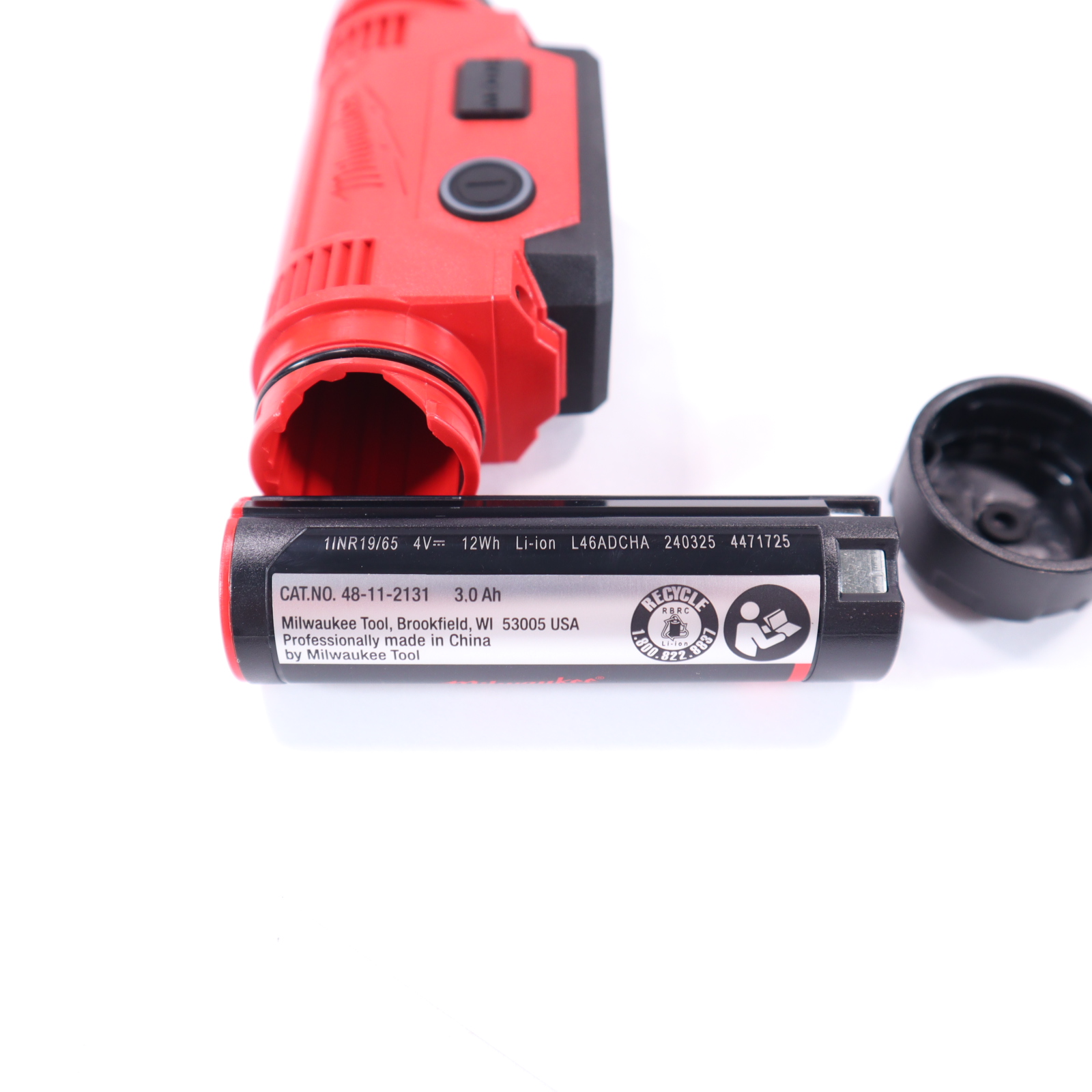 Milwaukee 2163-20 600 Lumens LED REDLITHIUM Hard Hat Headlamp