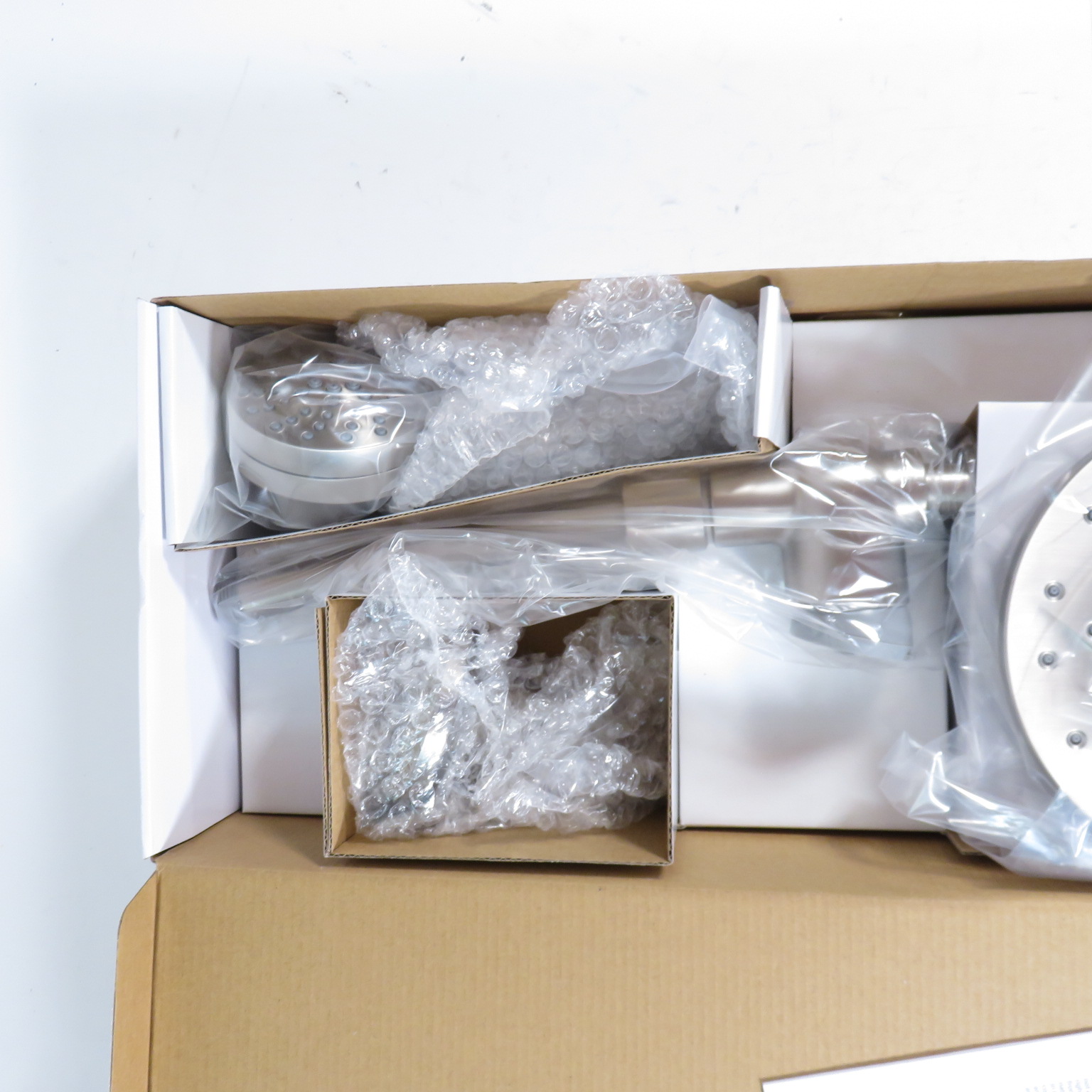 Moen 28501SRN 6Spray Setting Fixed Mount & Handheld Showerhead Combo