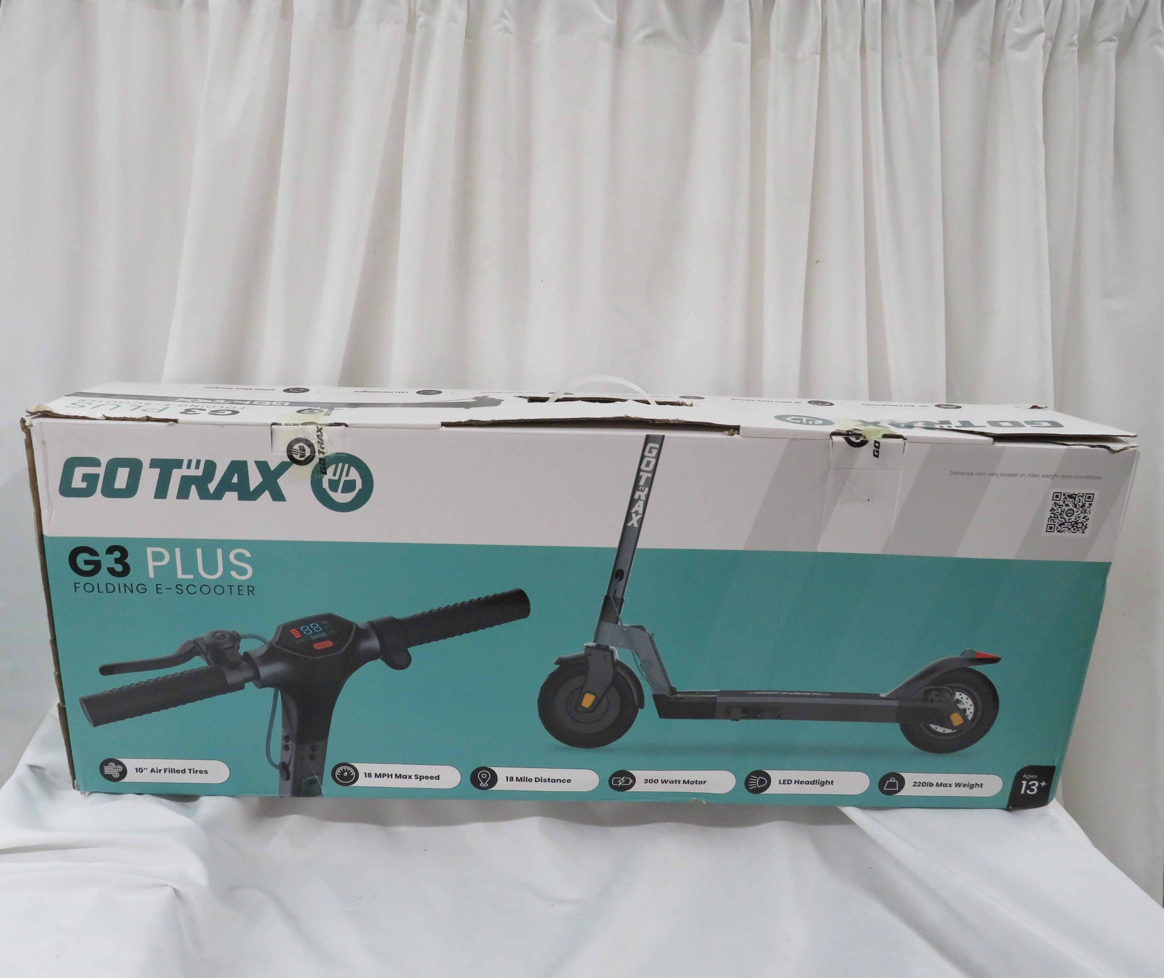 GOTRAX G3 Plus Folding Electric Scooter
