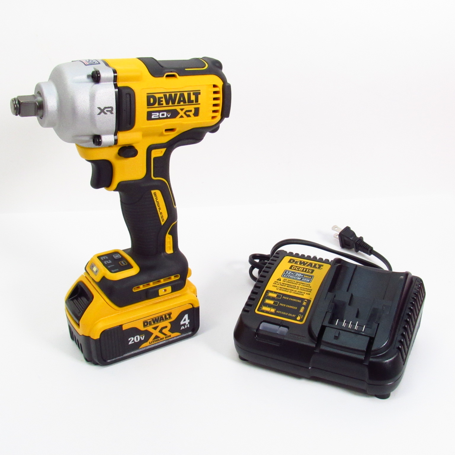 DeWalt DCF891 20V 1/2'' Drive Brushless Cordless MidRange Impact Wrench Kit