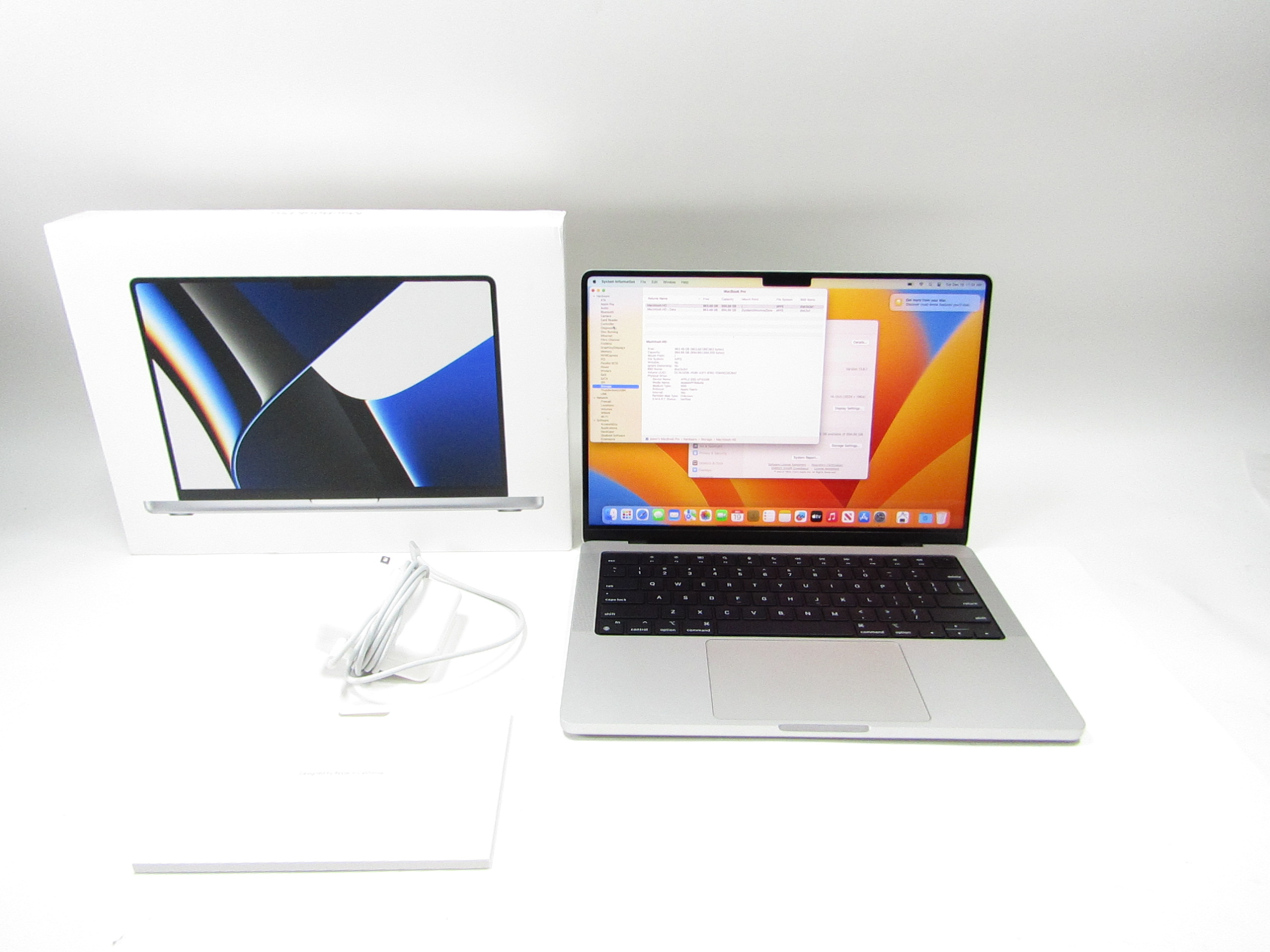 Apple MacBook Pro 2021 MKGT3LL/A Apple M1 Pro 3.2GHz 16GB RAM 1TB