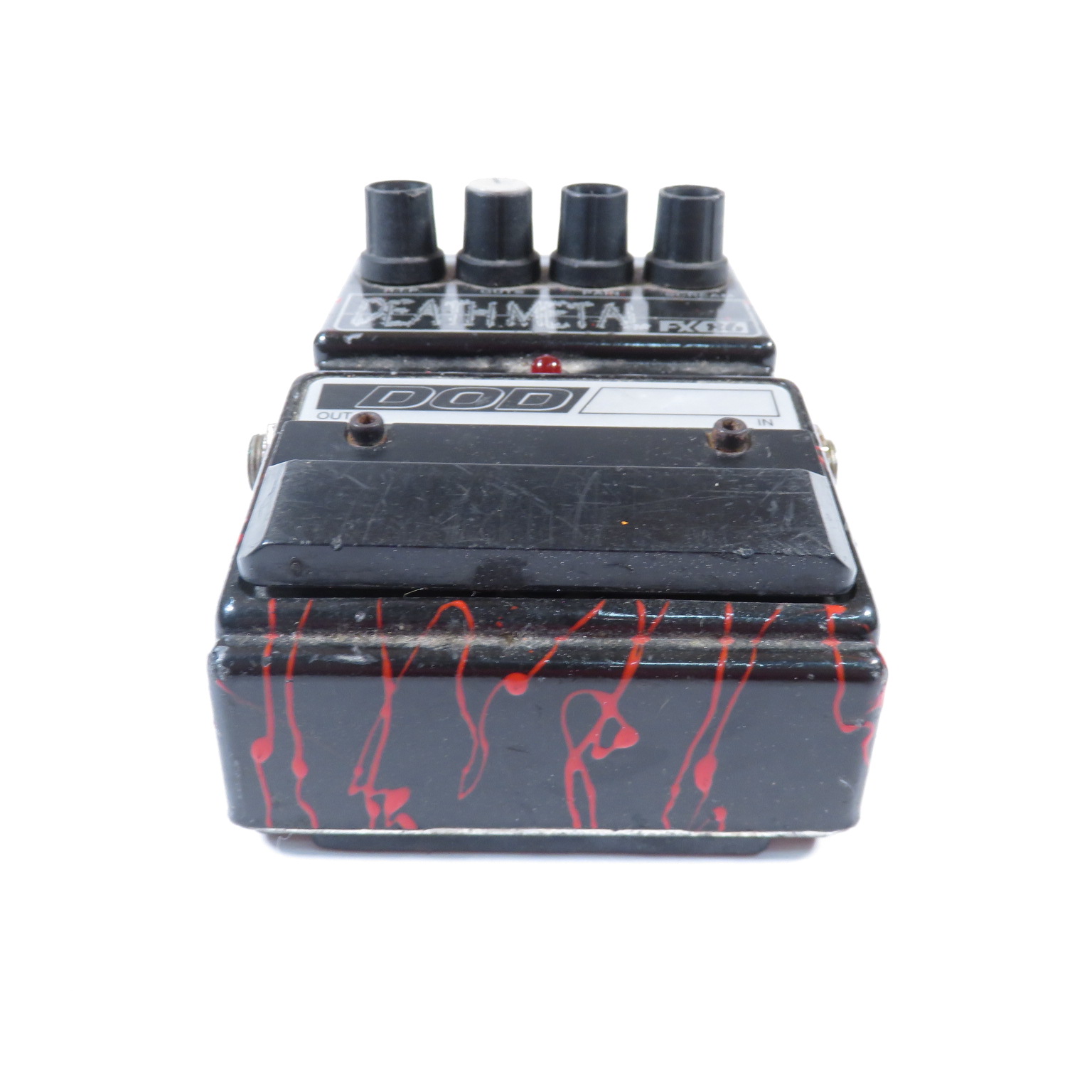 DOD Death Metal FX86 Stompbox Style Distortion Effects Pedal