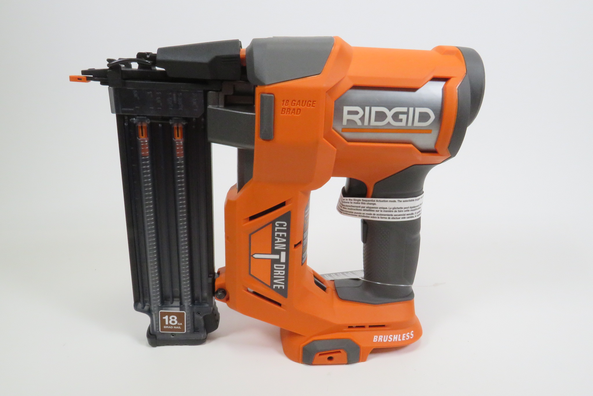 Ridgid Cordless Brad Nailer