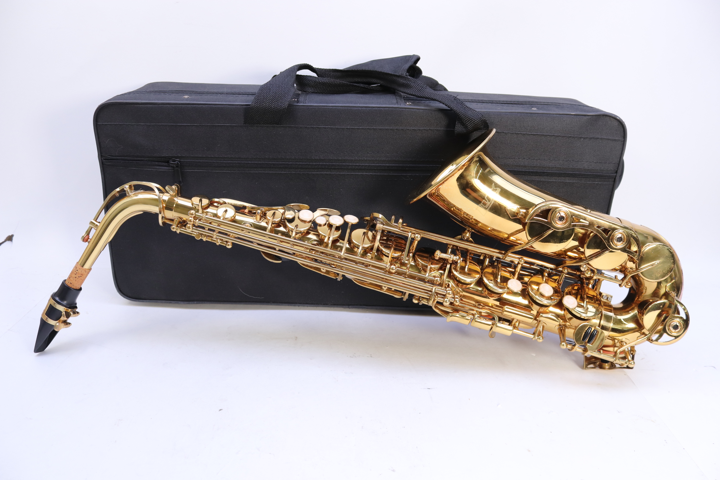 LyxJam ISX101 Eb Brass Alto Saxophone