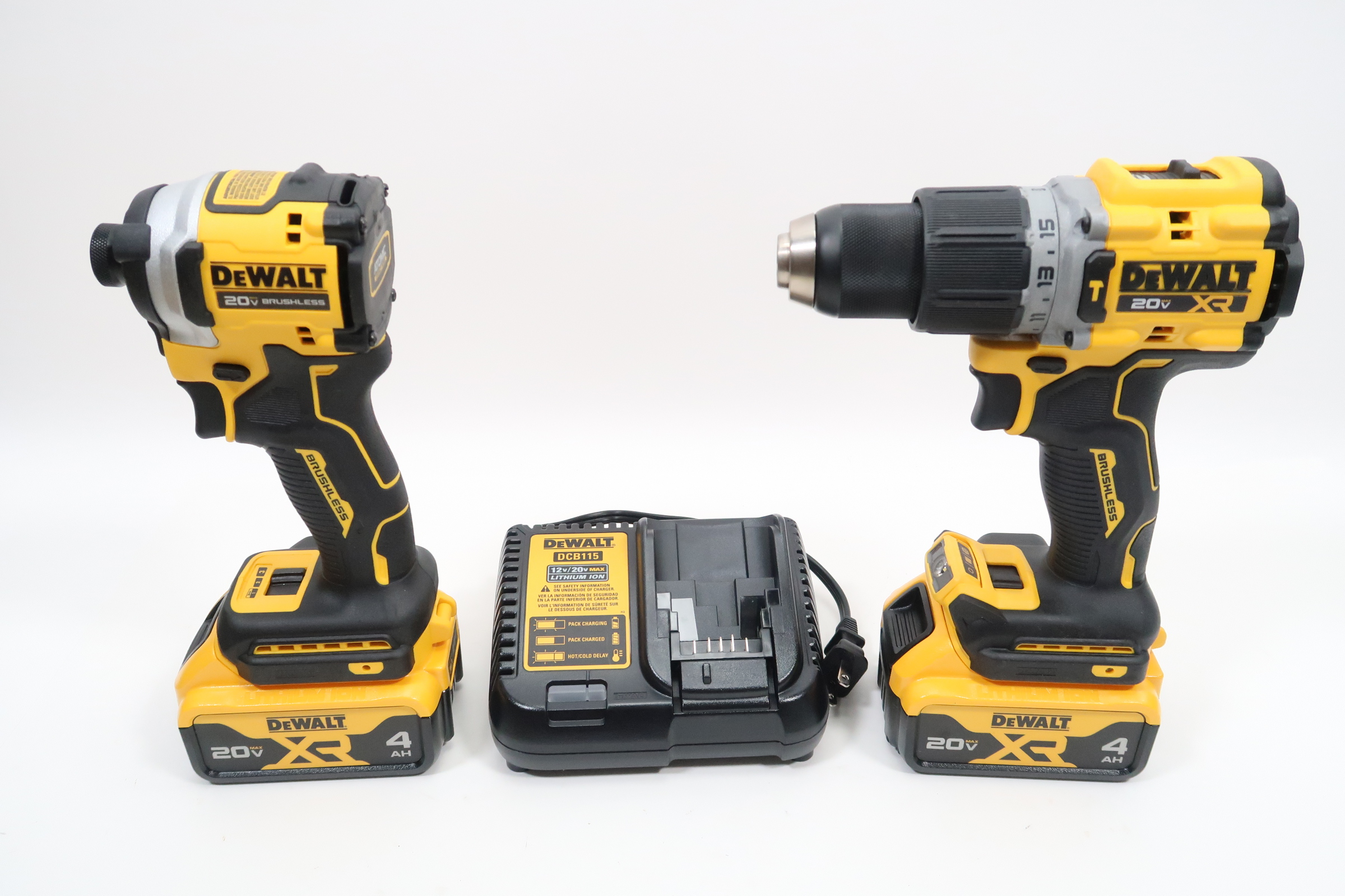 DeWalt DCK2050M2 20V MAX XR Hammer Drill and ATOMIC Impact Driver 2