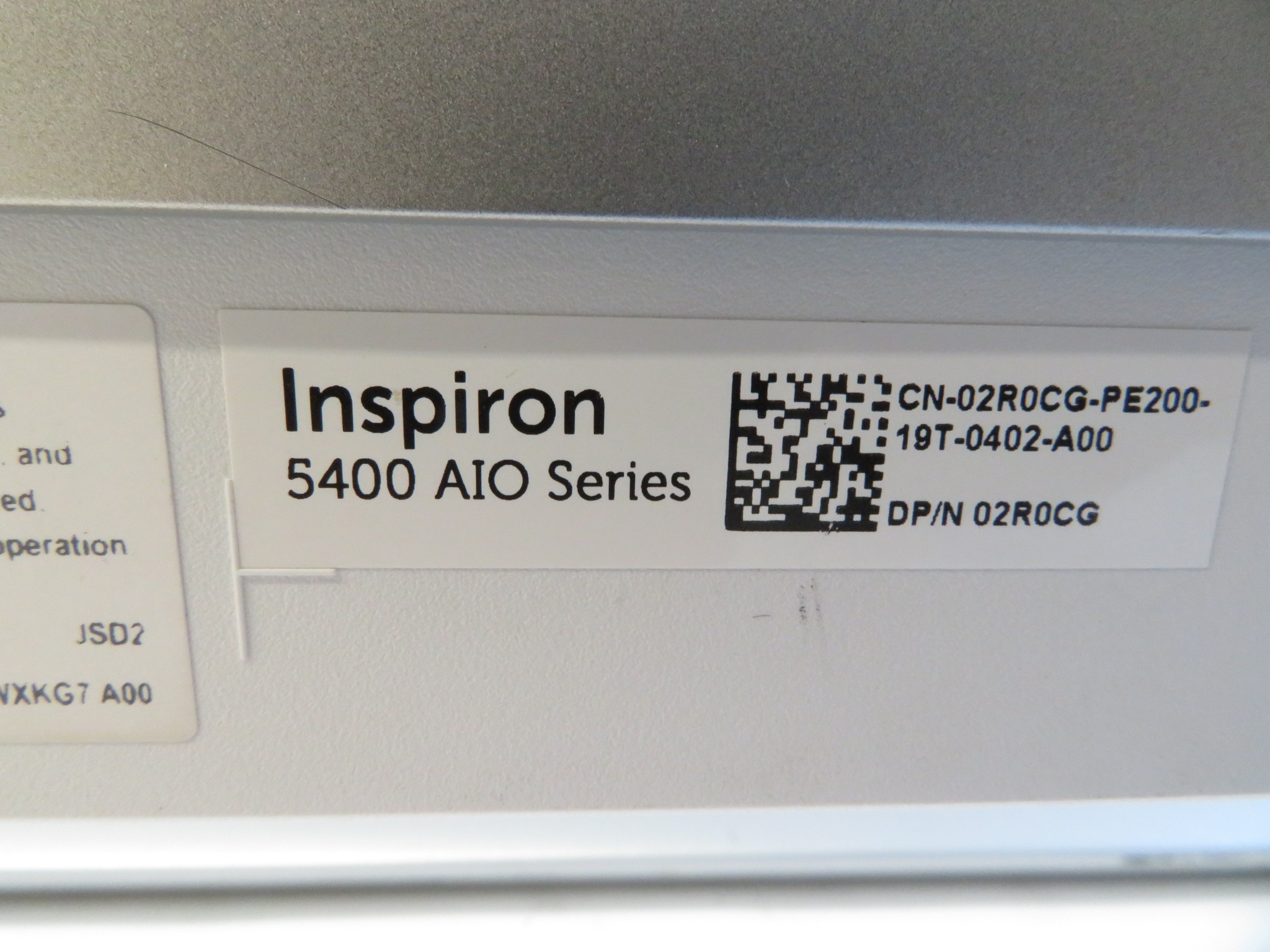 Dell Inspiron 5400 AIO Intel Core i7-1165G7 2.80GHz 16GB RAM 256GB