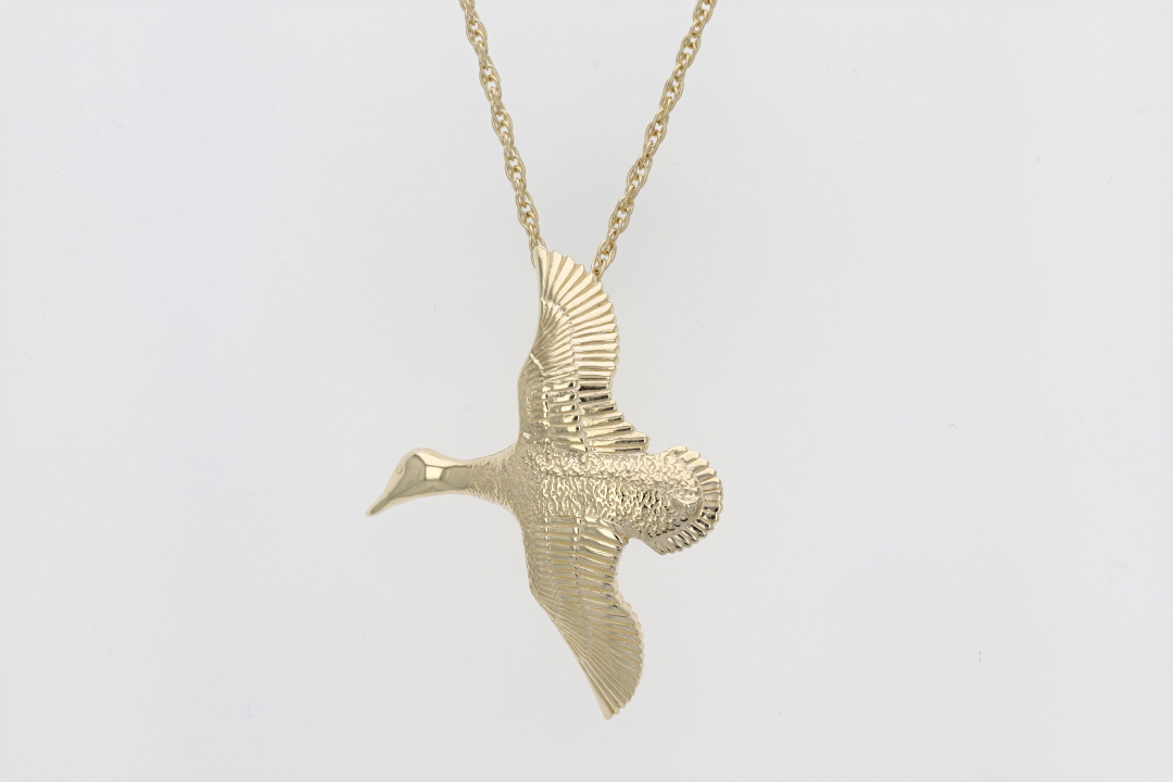 18inch Bronze Bird in Flight sale Necklace J233