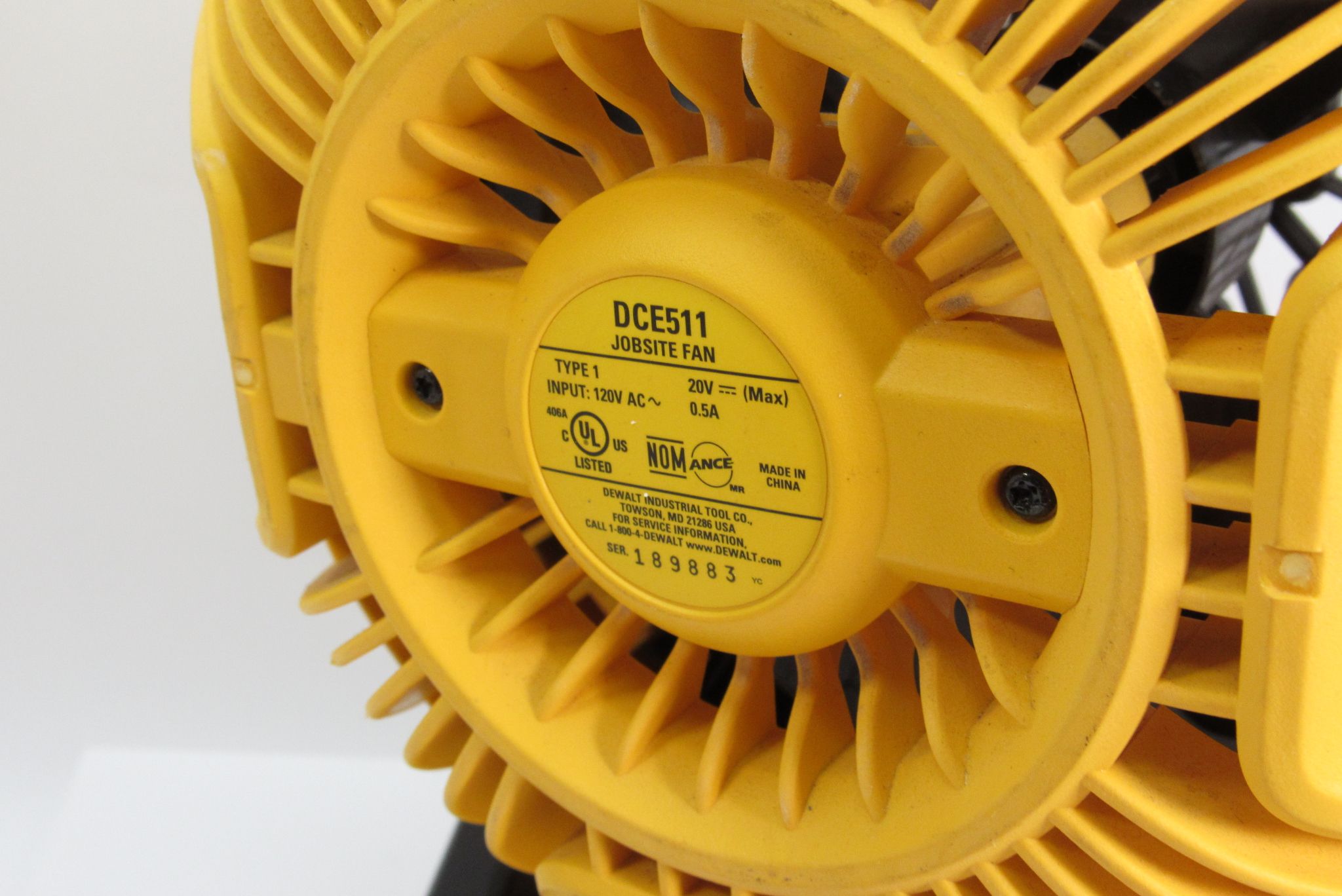 Dewalt 20v Max Dce511b Dewalt Fan Dewalt 20v Max Cordless Fan For