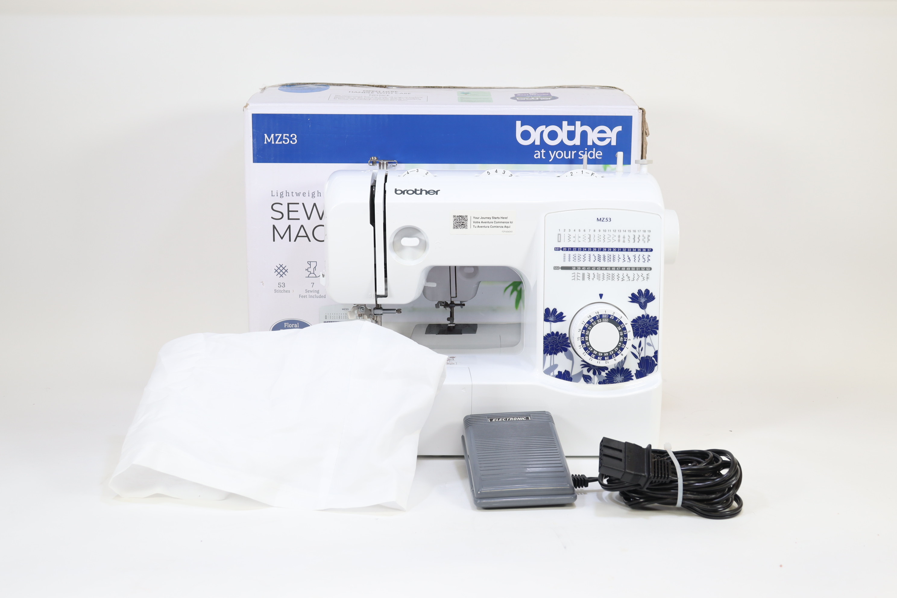 Brother MZ53 Mechanical 53Stitch Fullsize Sewing Machine/Original Box