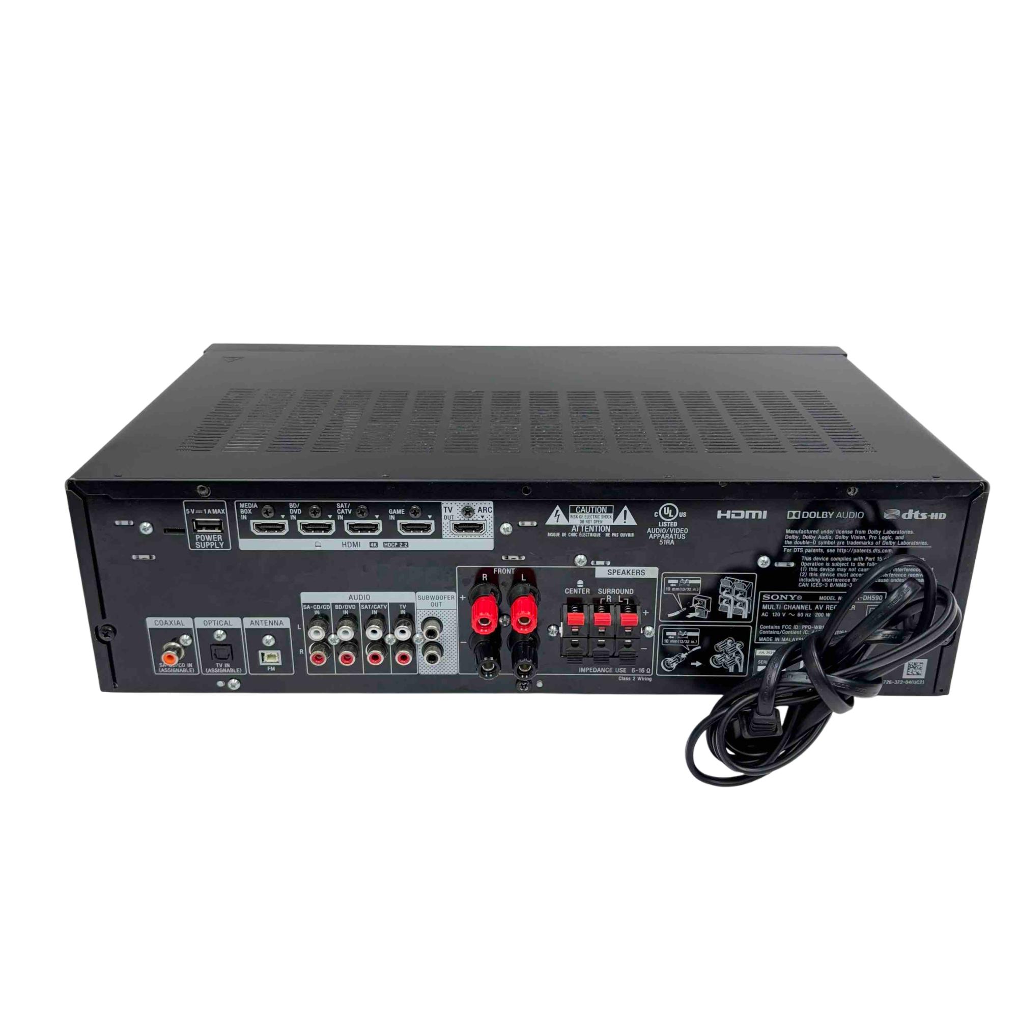 Sony STR-DH590 Multi-Channel Home Theater AV Receiver