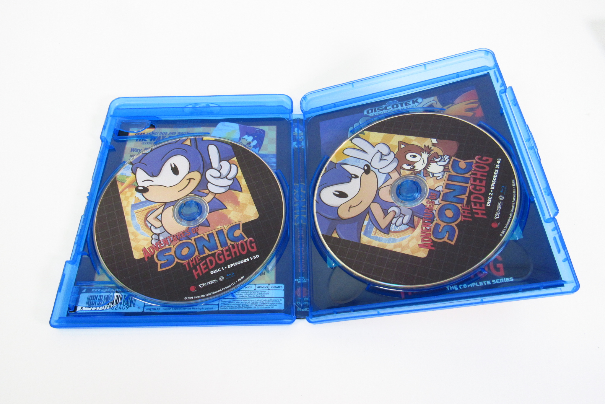 Adventures of Sonic The Hedgehog The Complete Series Blu-Ray