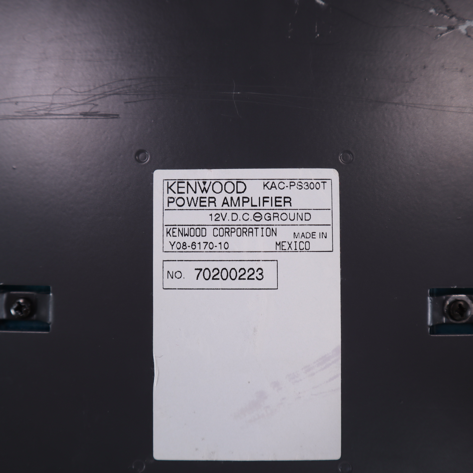 Kenwood Performance Standard KAC-PS300T 2-Channel Stereo Car Audio