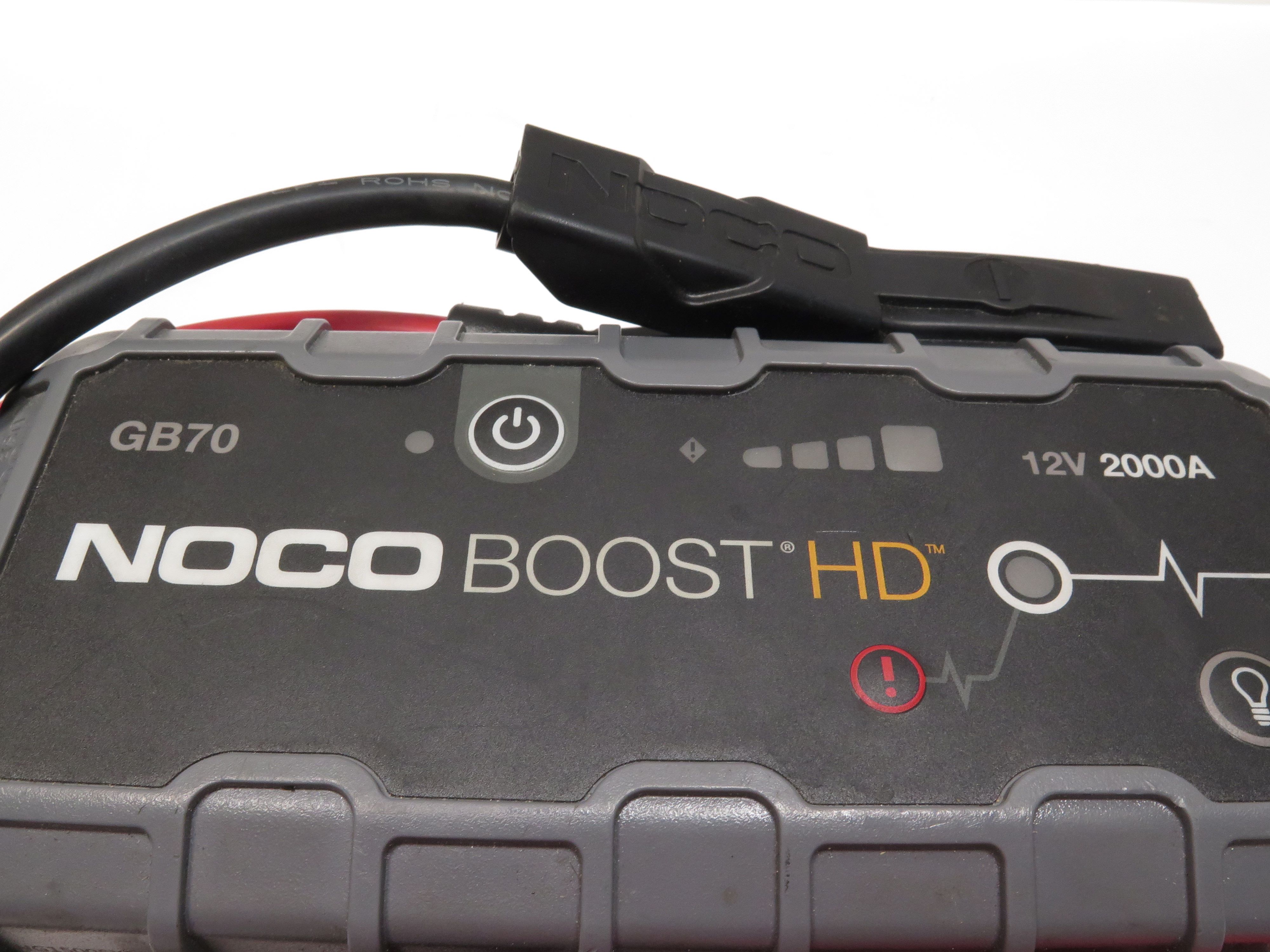 Noco Boost HD GB70 2000 Amp 12-Volt UltraSafe Lithium Jump Starter Box 7256