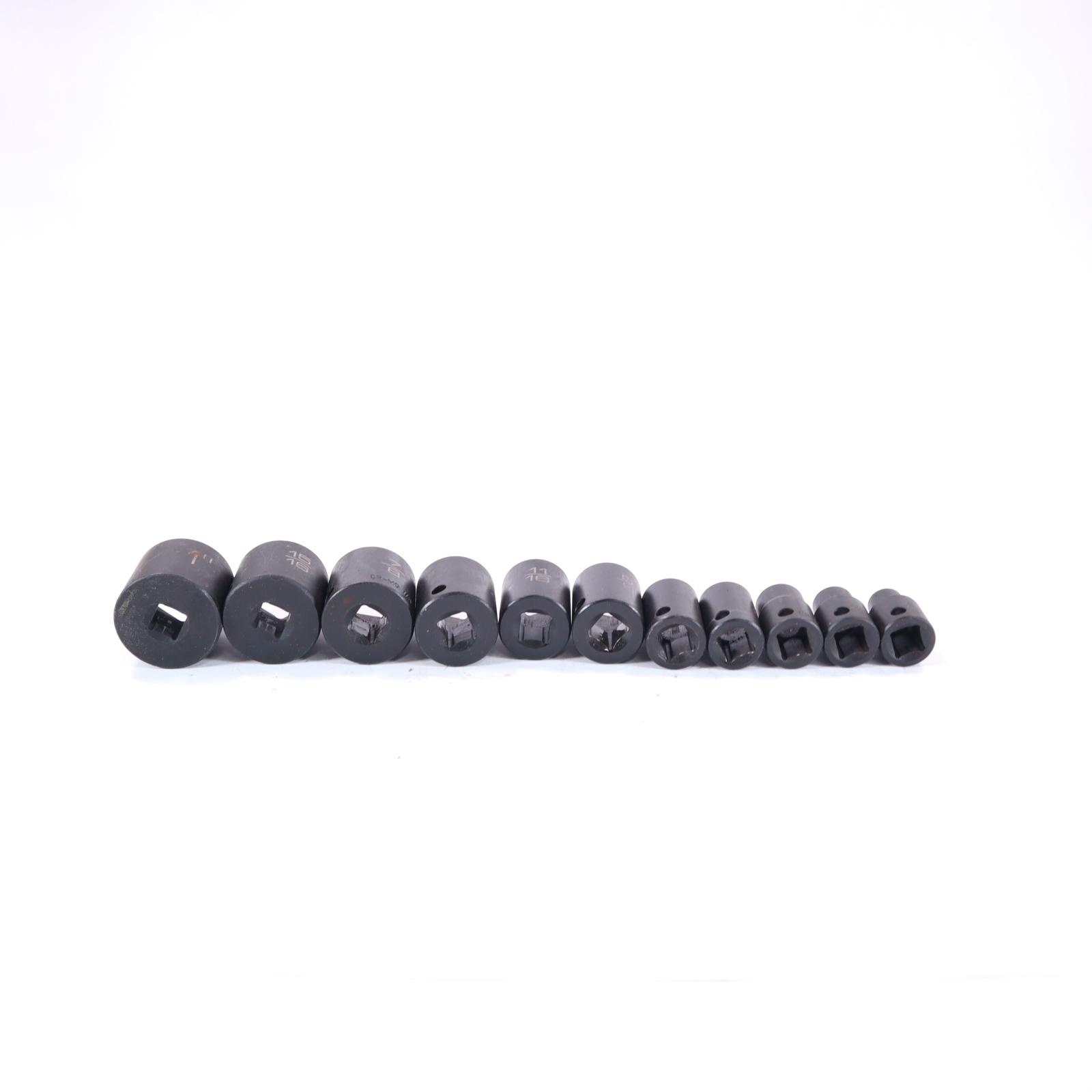 Matco Tools 11-Piece 3/8-Inch Drive SAE 6-Point ADV Impact Socket Set